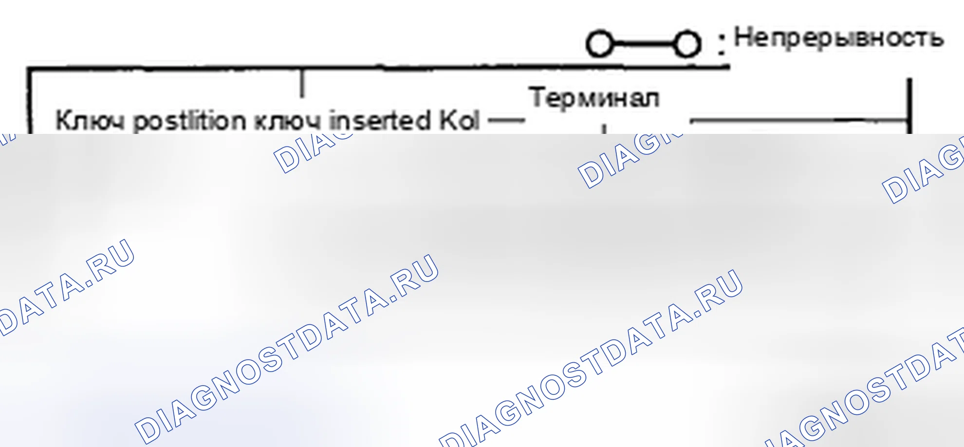 Рис. 8: ПРОВЕРКА ПЕРЕКЛЮЧАТЕЛЯ НАПОМИНАНИЯ О КЛЮЧЕ. Mazda CX-7 I