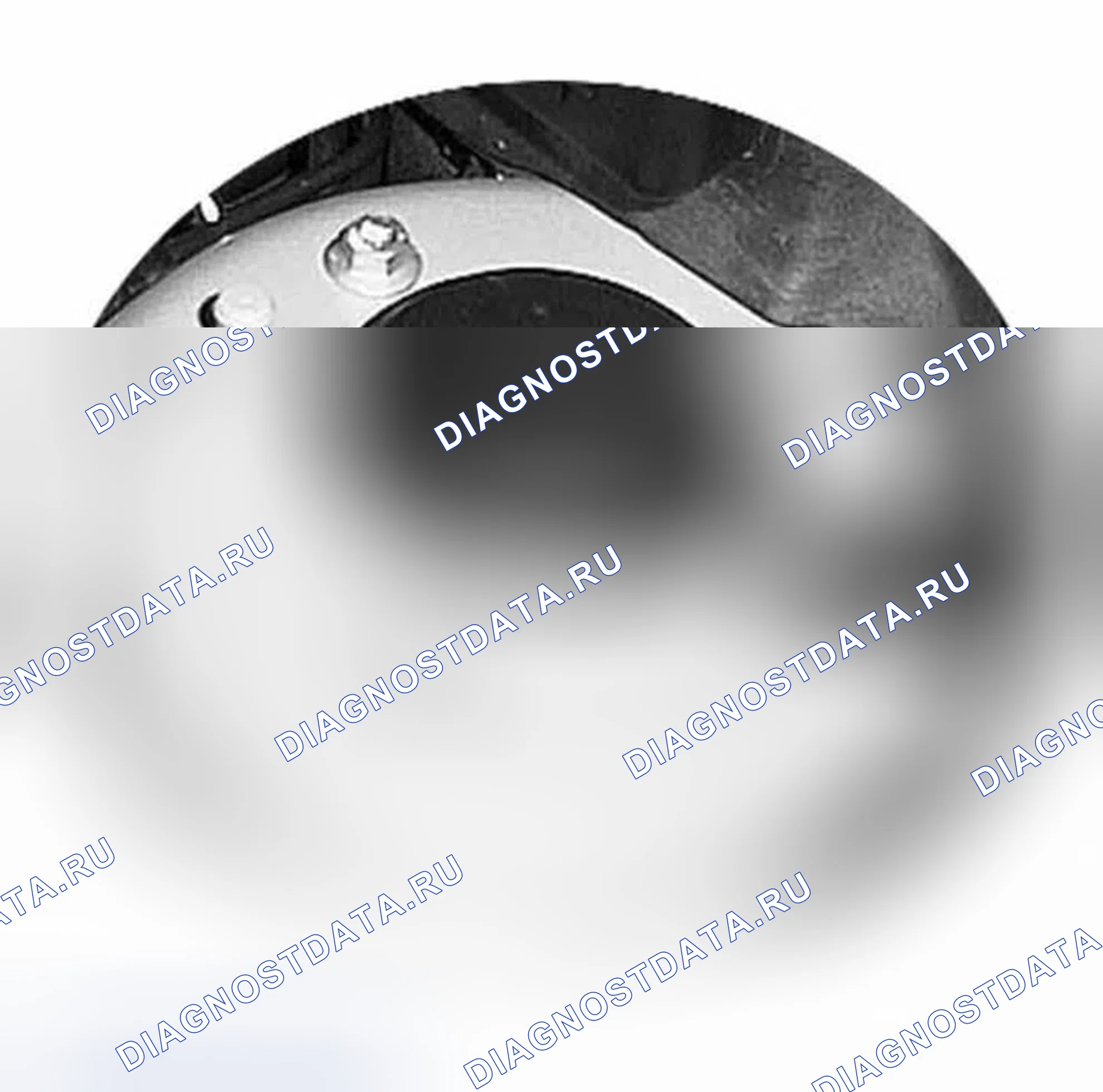 Рис. 122: Определение верха колонн. BMW X5 E53
