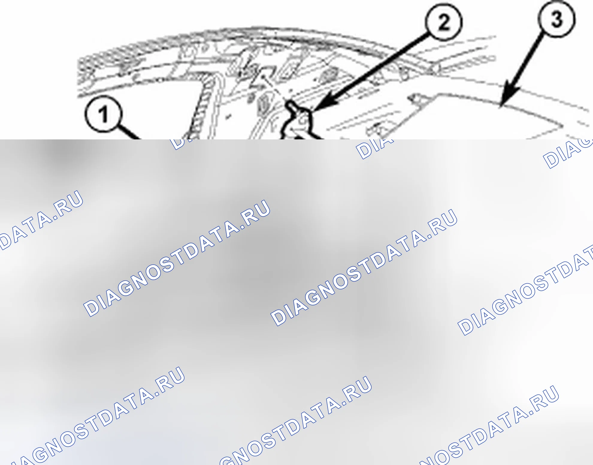 Рис. 45: ВТЯГИВАЮЩЕЕ УСТРОЙСТВО - ЗАДНИЙ РЕМЕНЬ БЕЗОПАСНОСТИ. Dodge Avenger II