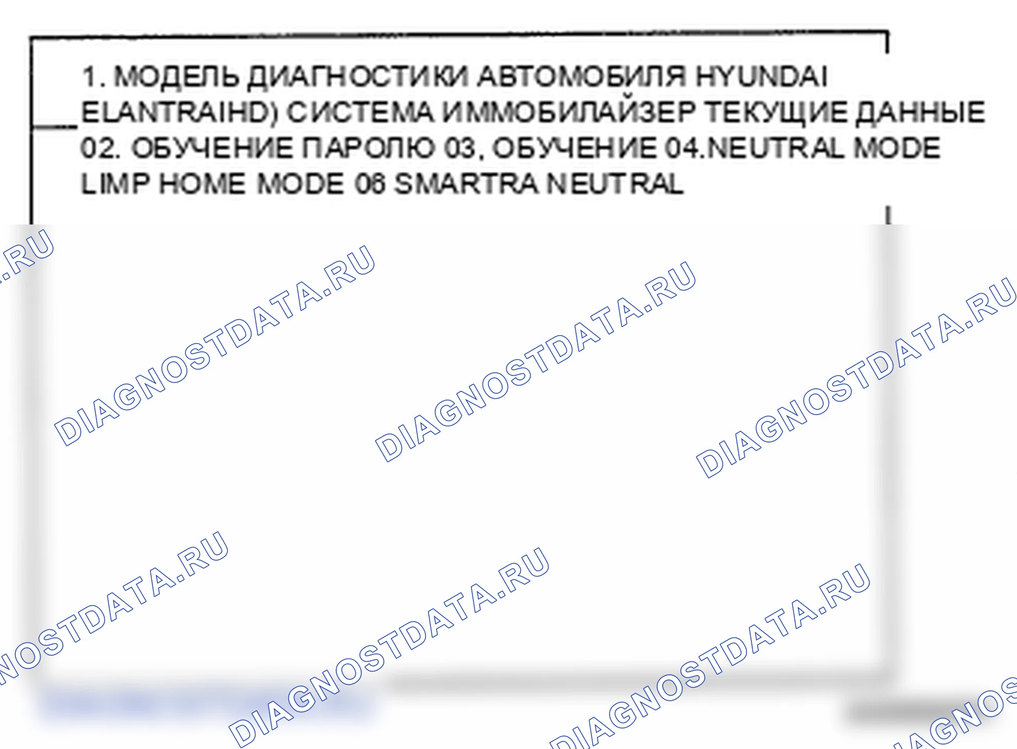Рис. 148: Экран - SMARTRA NEUTRAL. Hyundai Elantra IV