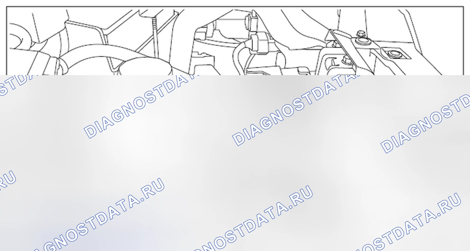 Рис. 21: ЗАПРАВКА ОХЛАЖДАЮЩЕЙ ЖИДКОСТИ ДВИГАТЕЛЯ. Subaru Forester SJ