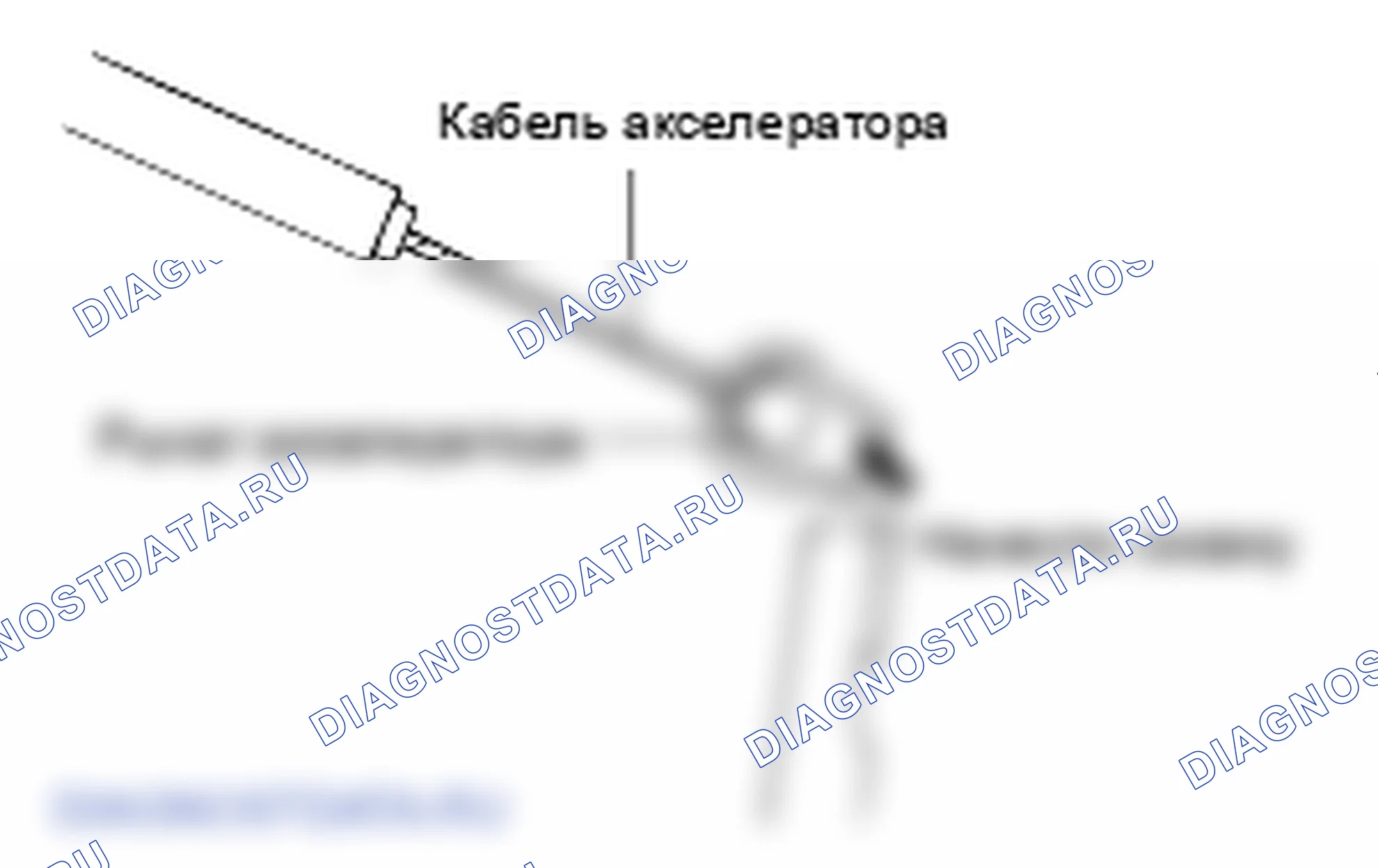 Установка педали акселератора и трос. Hyundai Atos MX