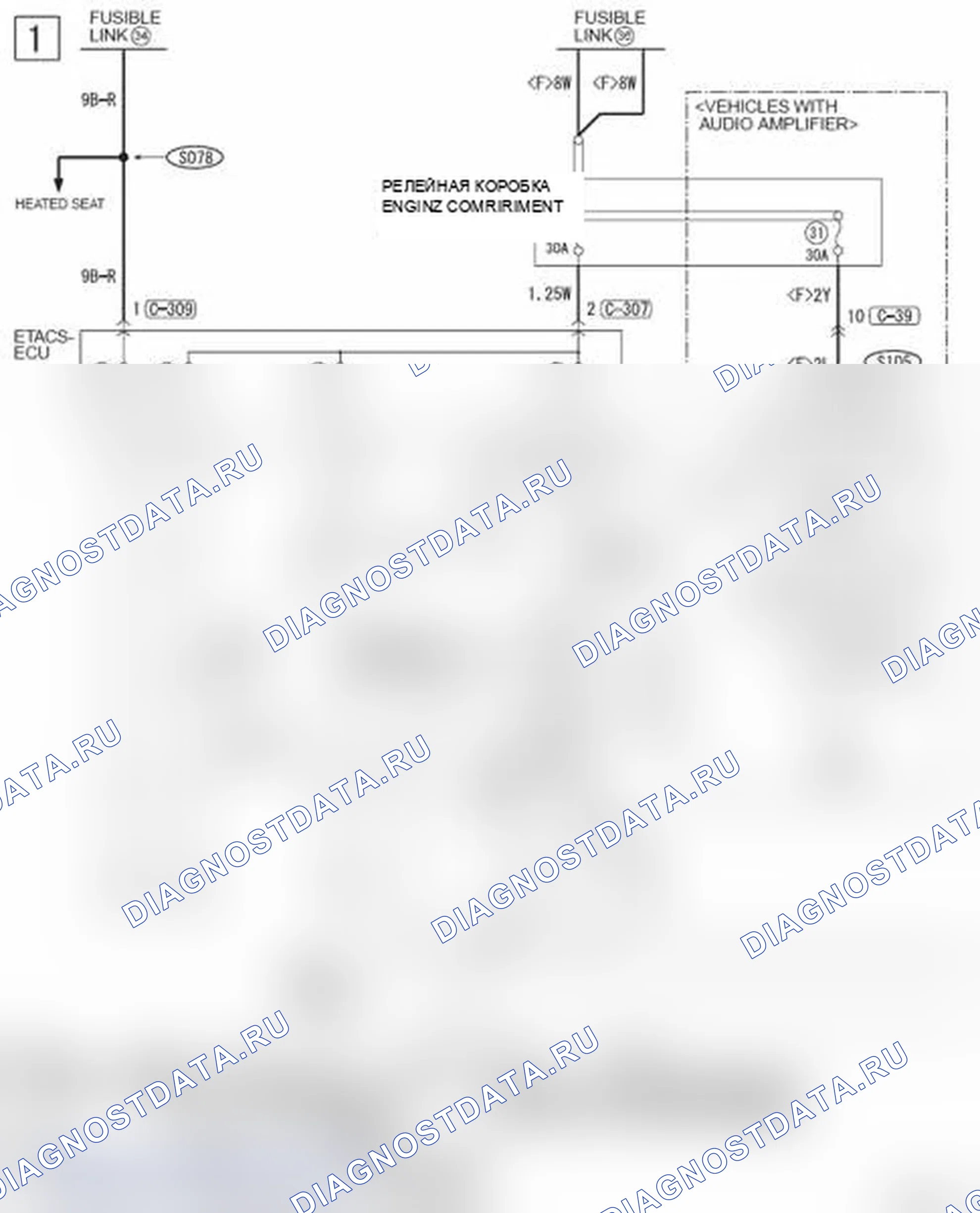 Рис. 895: МУЛЬТИКОММУНИКАЦИОННАЯ СИСТЕМА MITSUBISHI (MMCS) - TURBO. Mitsubishi Lancer Ralliart X рестайлинг