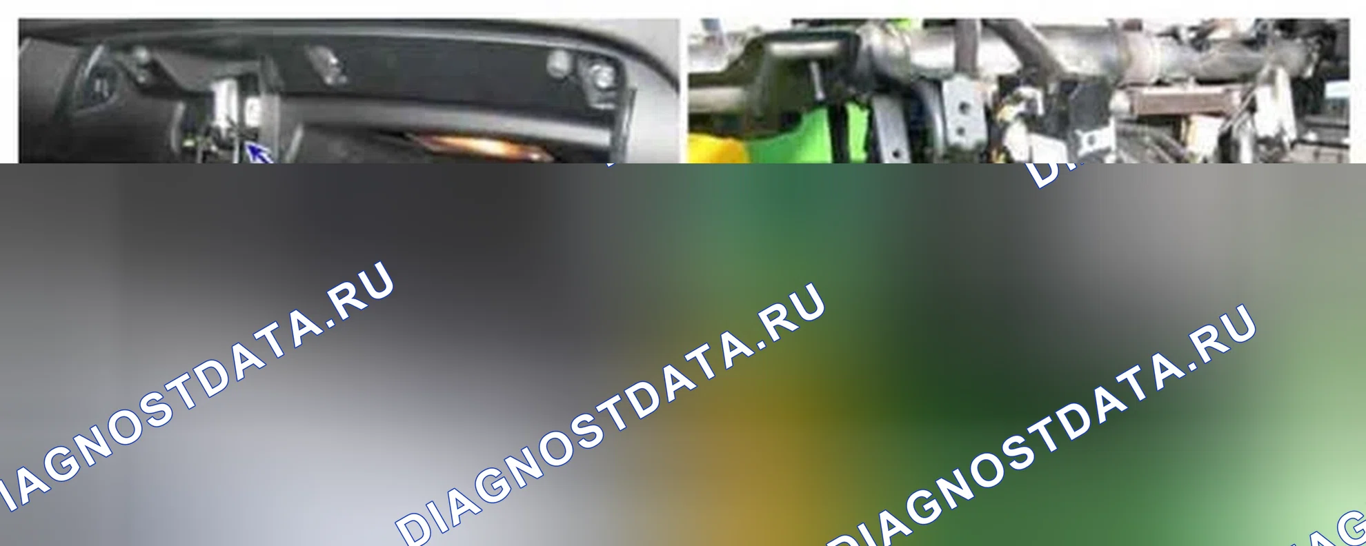 Рис. 137: Расположение компонентов. Hyundai Equus II