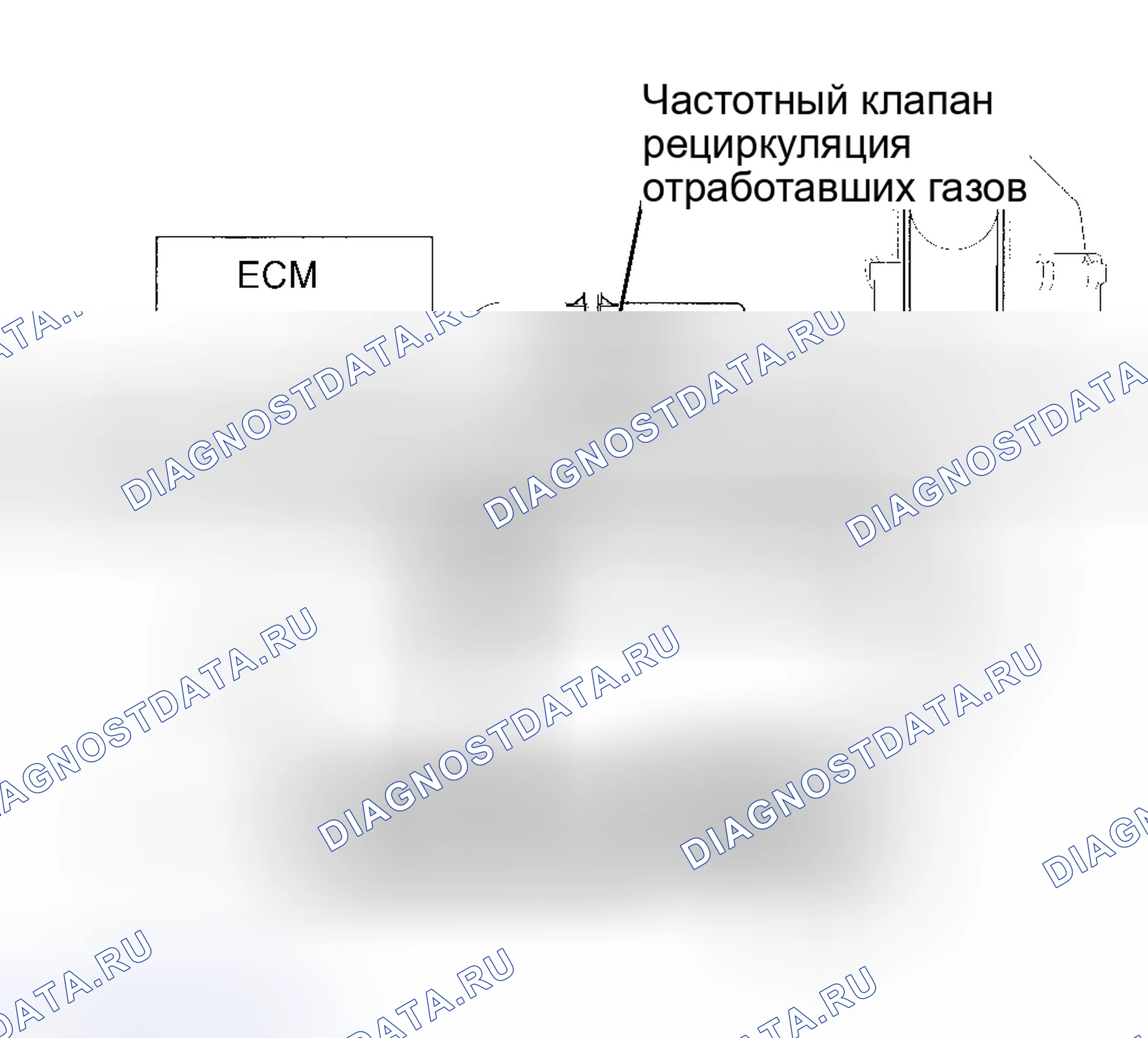 Рис. 4: Датчик температуры рециркуляция отработавших газов. Volkswagen Passat B4