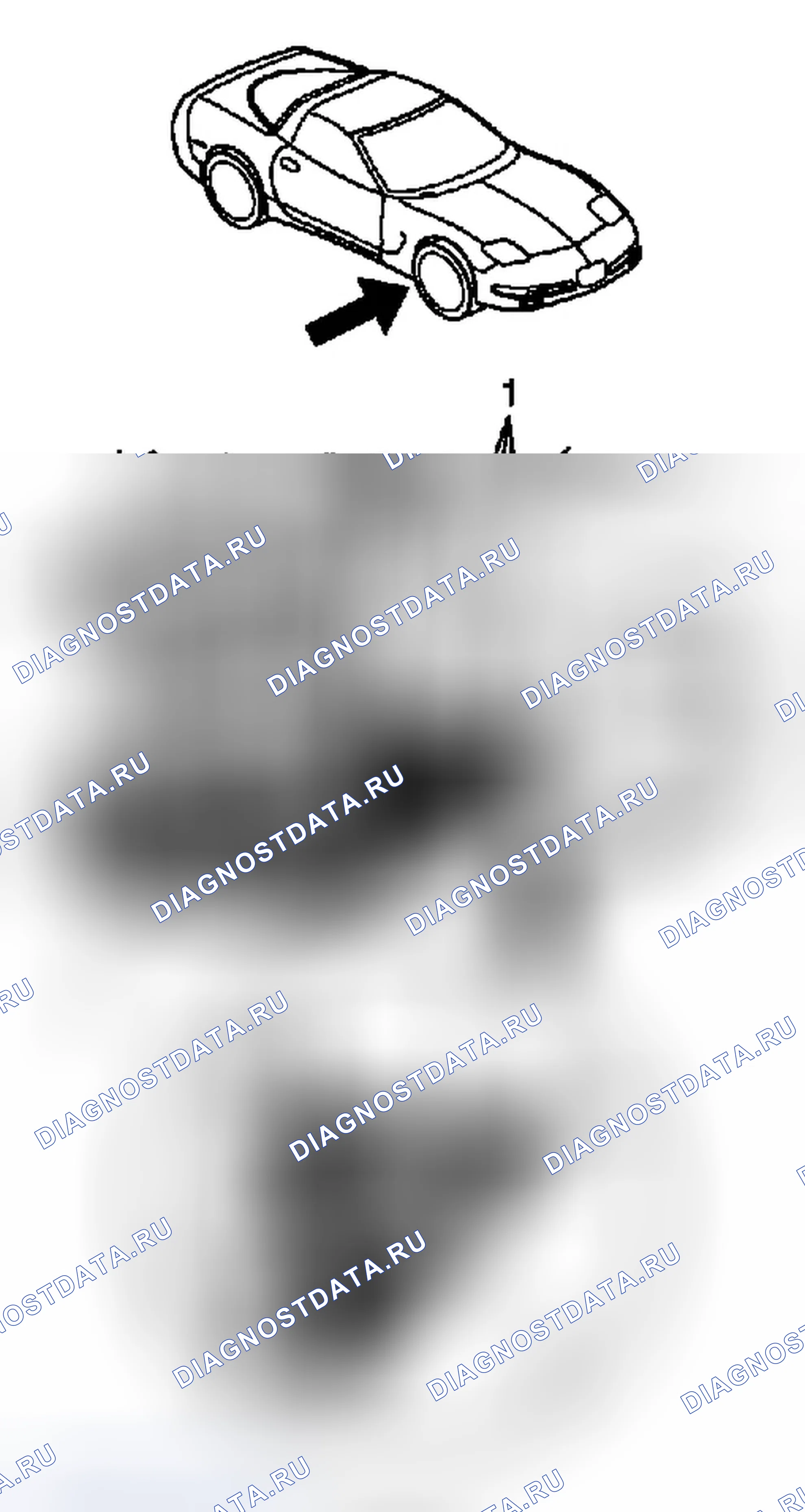 Рис. 12: Под поперечиной передней подвески - предпочтительное переднее расположение. Chevrolet Corvette C6