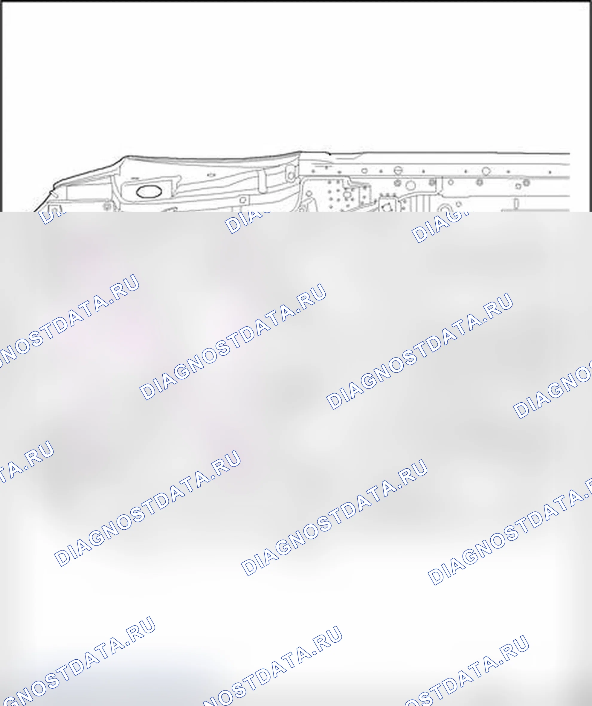 Рис. 9: Группа пола, задняя часть. Audi S4 B8