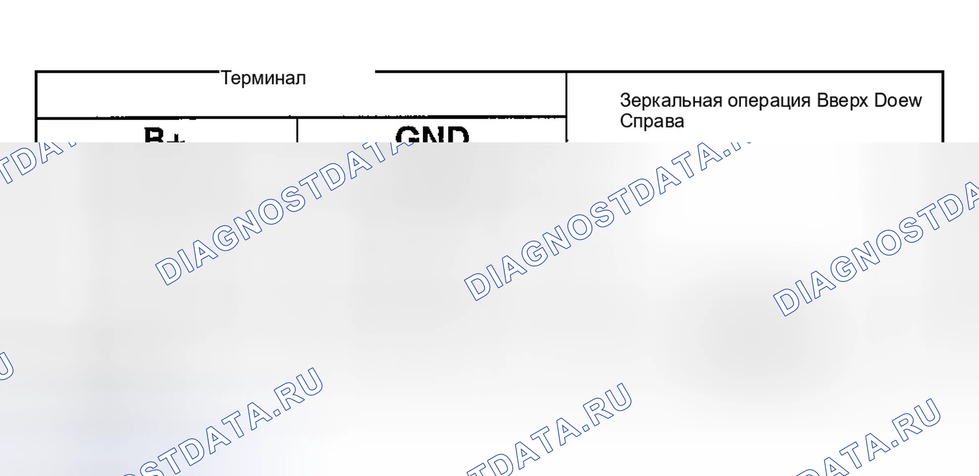 Рис. 49: ПРОВЕРКА ВНЕШНЕГО ЗЕРКАЛА ПИТАНИЯ. Mazda MPV II рестайлинг