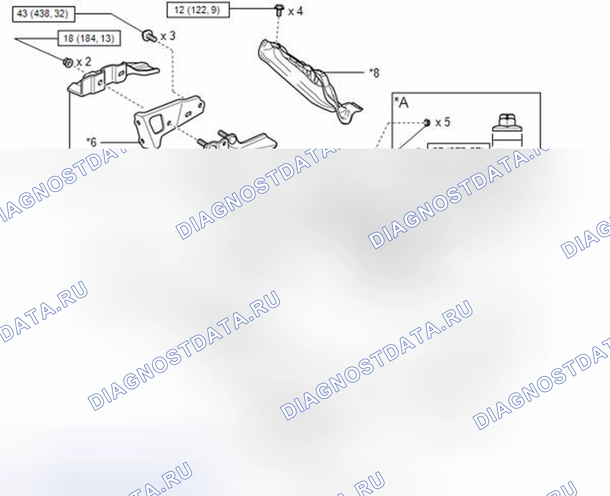 Рис. 234: ИЛЛЮСТРАЦИЯ. Toyota Corolla XI
