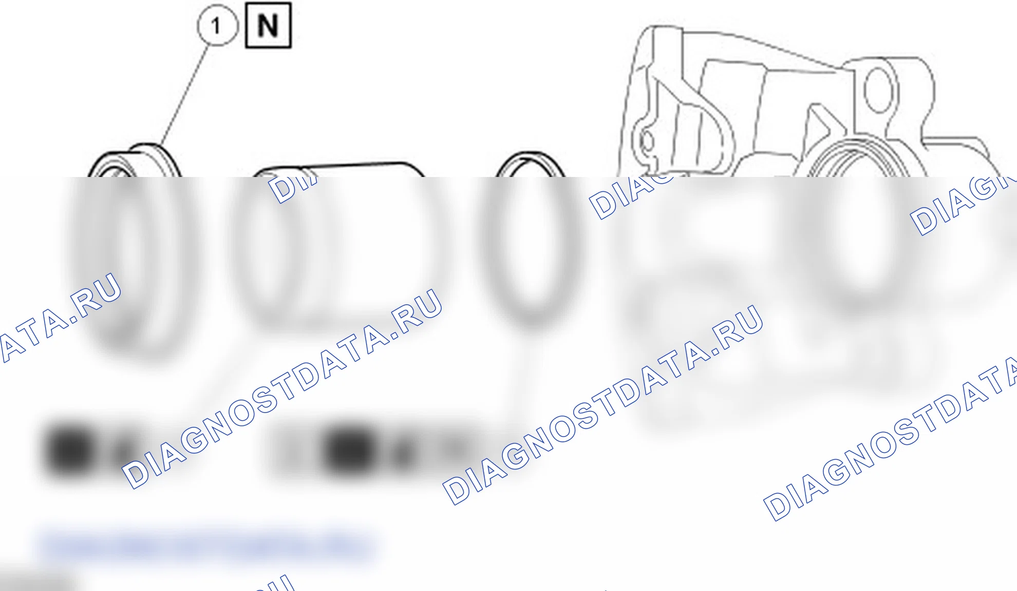 Разборка и сборка тормозного суппорта. Ford C-MAX I рестайлинг