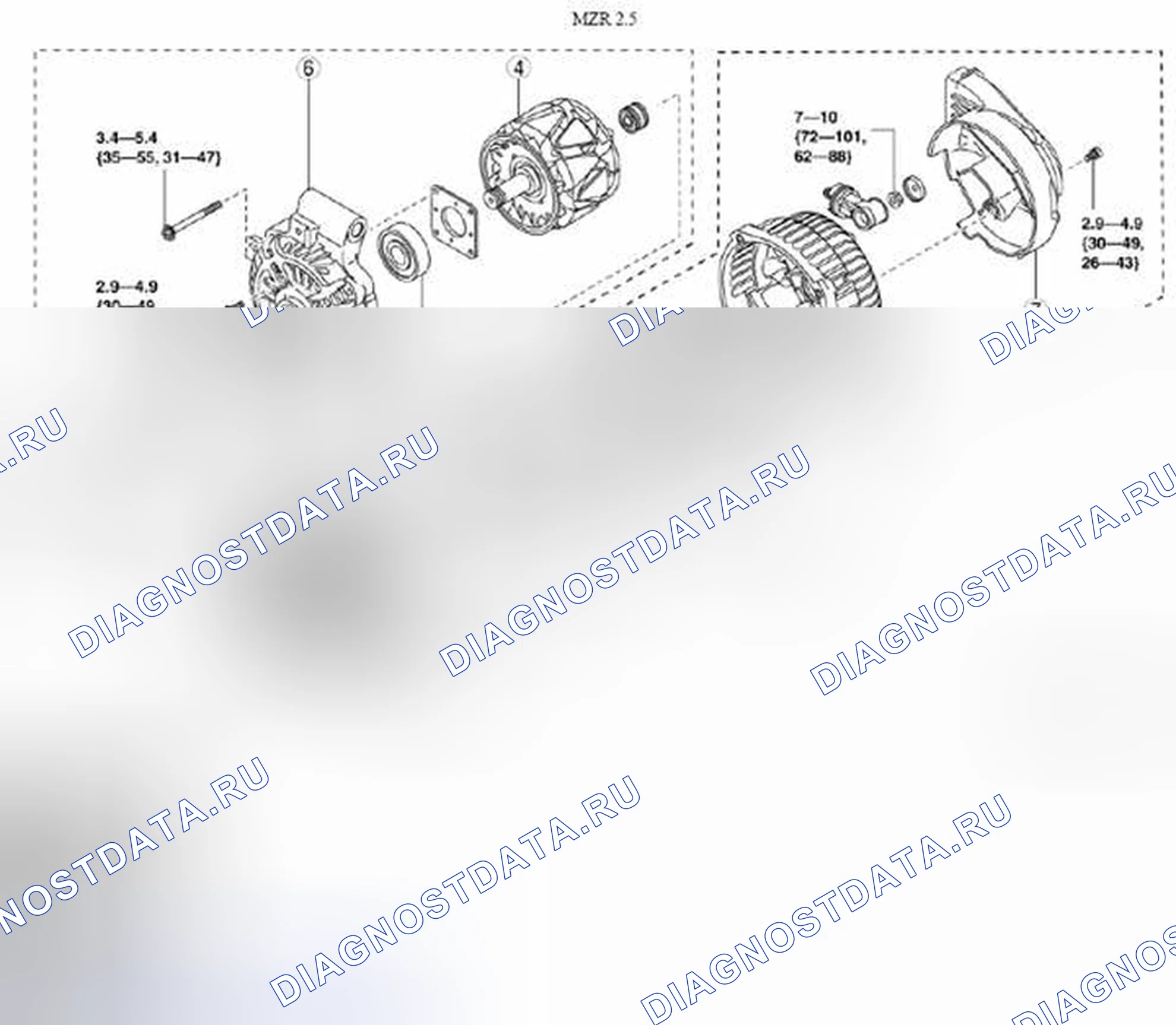 Рис. 17. Mazda 3 BL рестайлинг