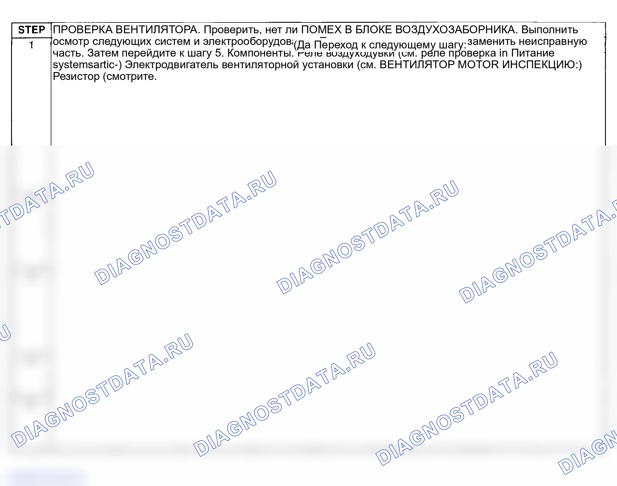 Рис. 83: Диагностическая процедура. Mazda 3 BK