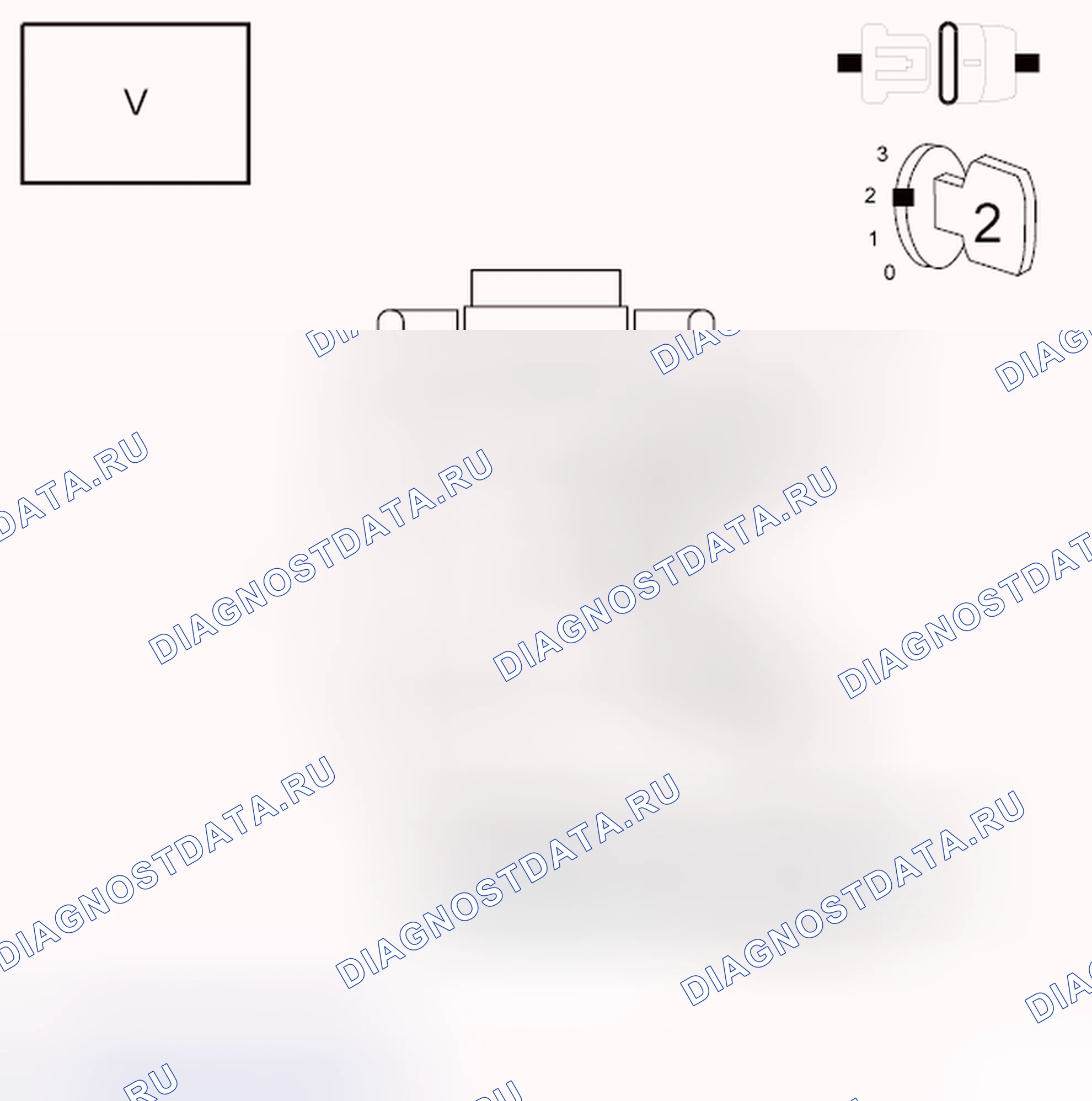 Рис. 99: ДИАГНОСТИЧЕСКИЙ ТЕСТ. Dodge Grand Caravan V