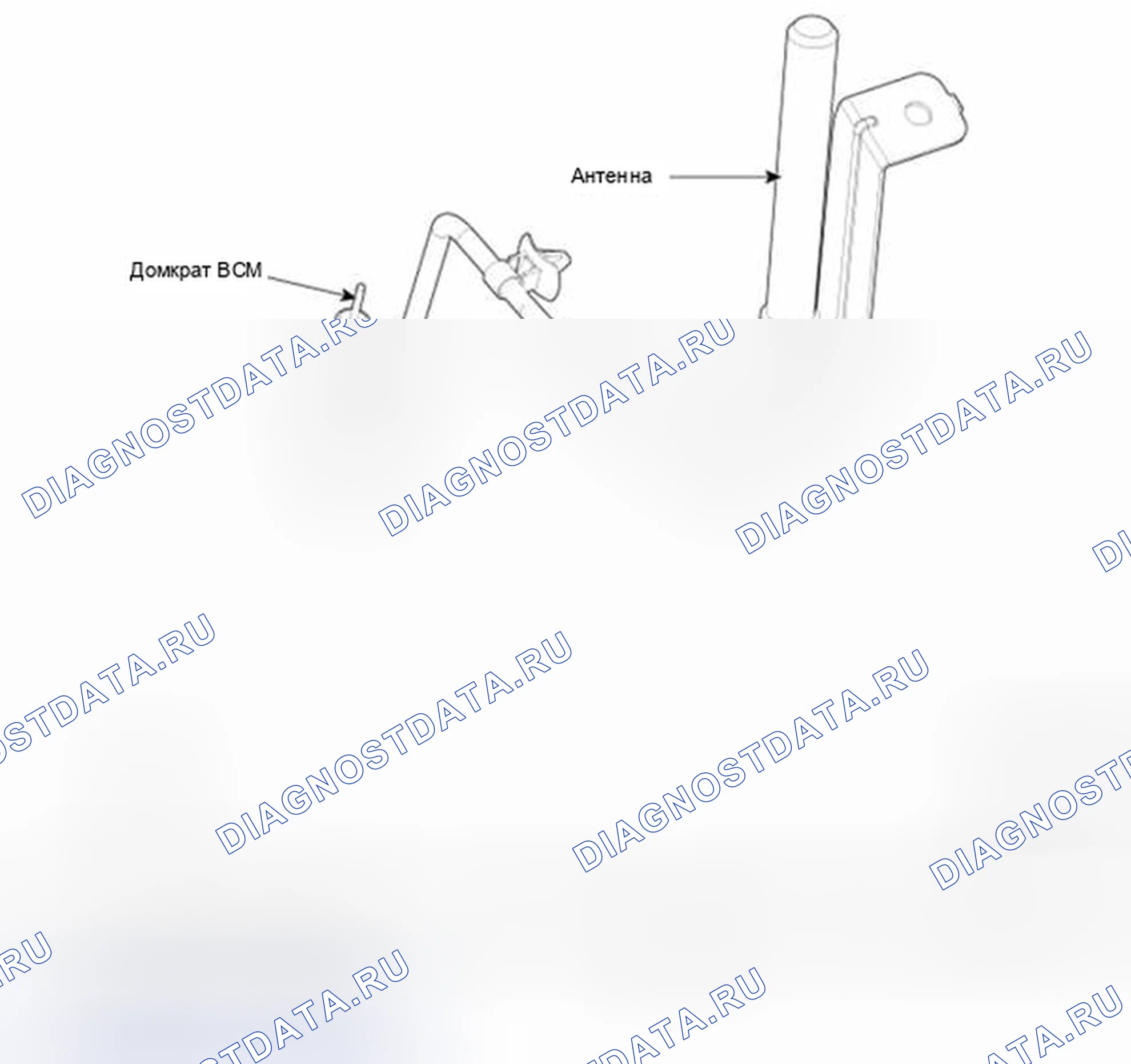 Рис. 122: Расположение компонентов (2). Haval Beast (Shenshou) I