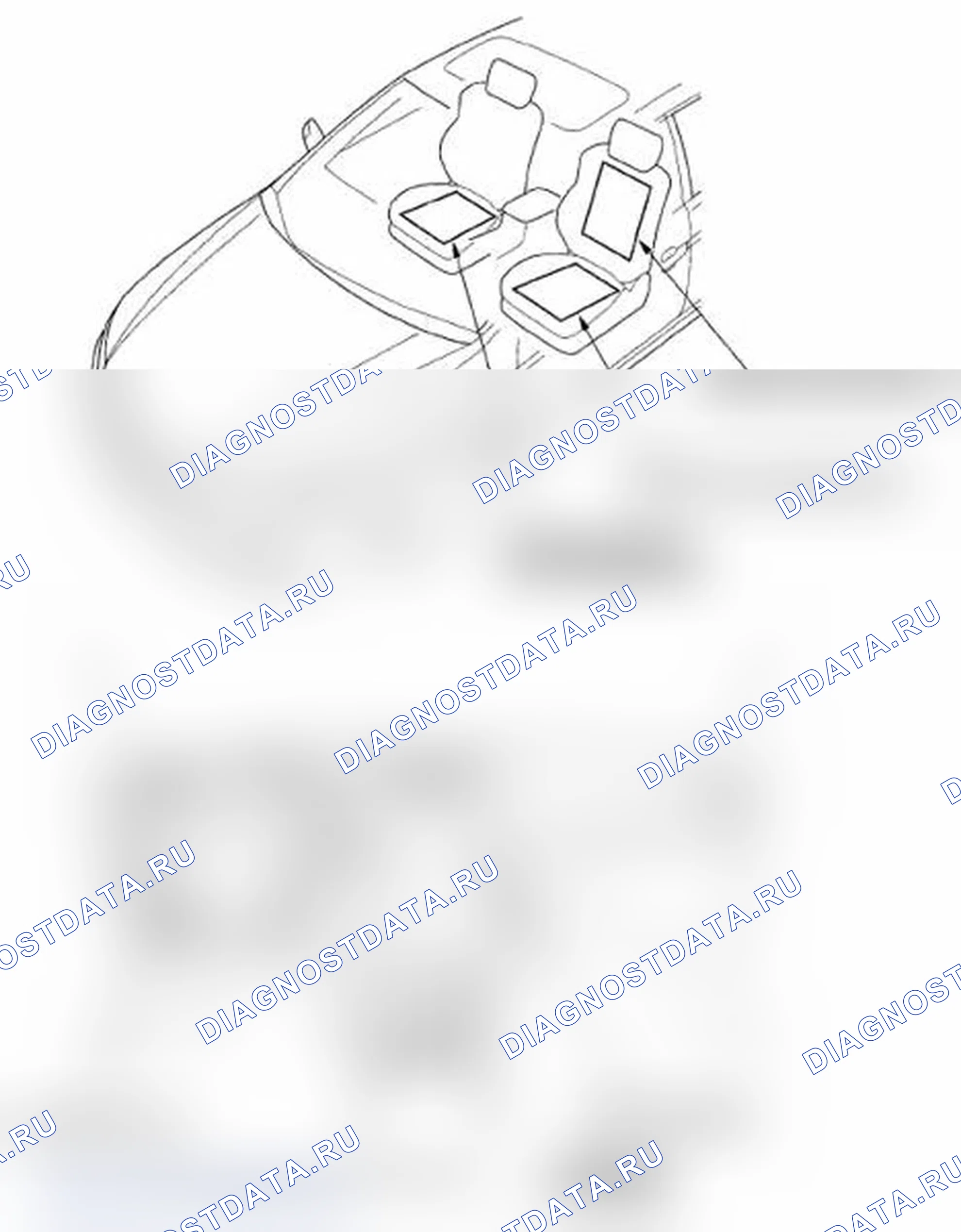 Рис. 63: Указатель расположения компонентов. Acura TL III рестайлинг