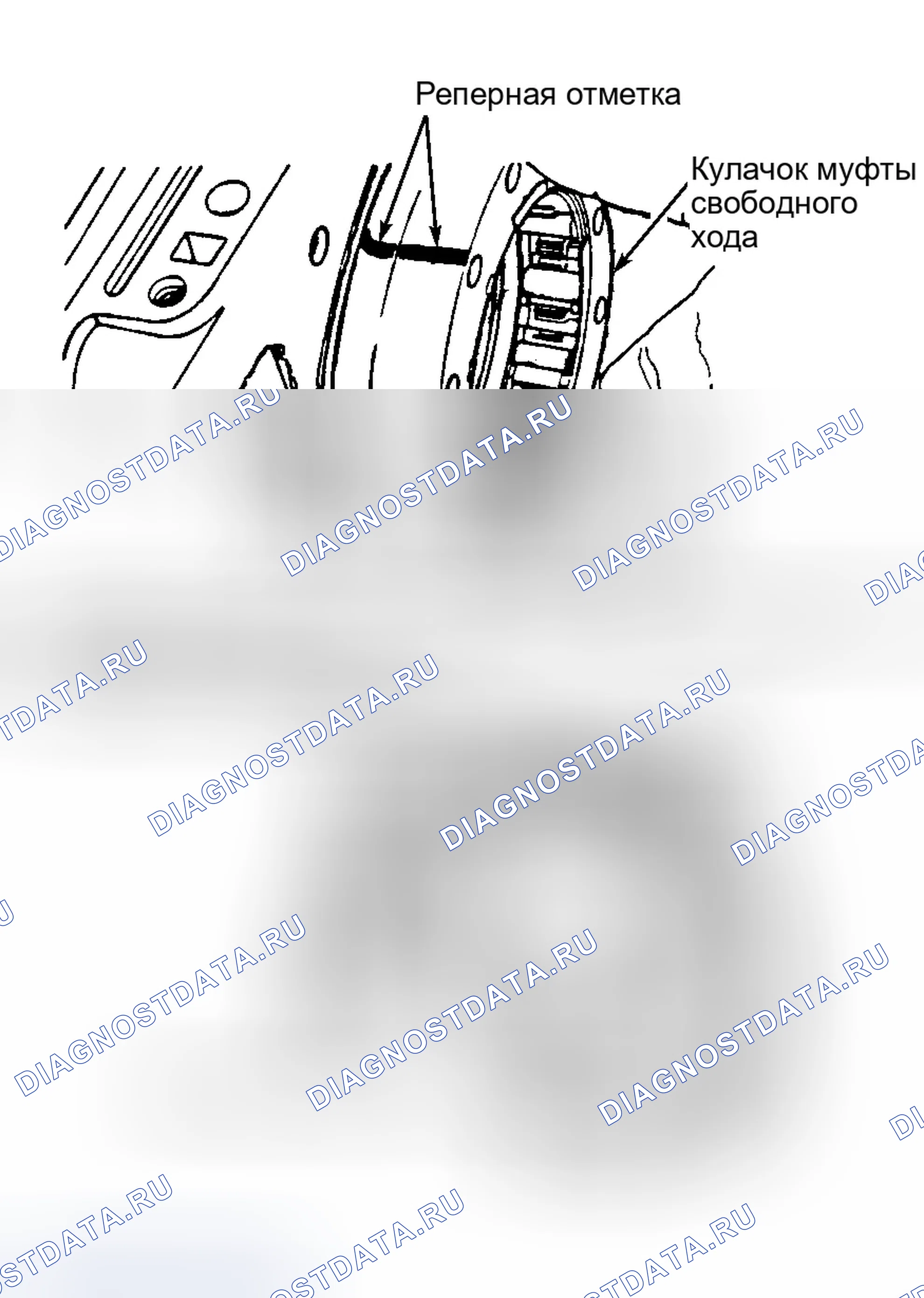 Рис. 48: КОРПУС КЛАПАНА И ВНУТРЕННИЕ КОМПОНЕНТЫ. Dodge Ram Van B3500 