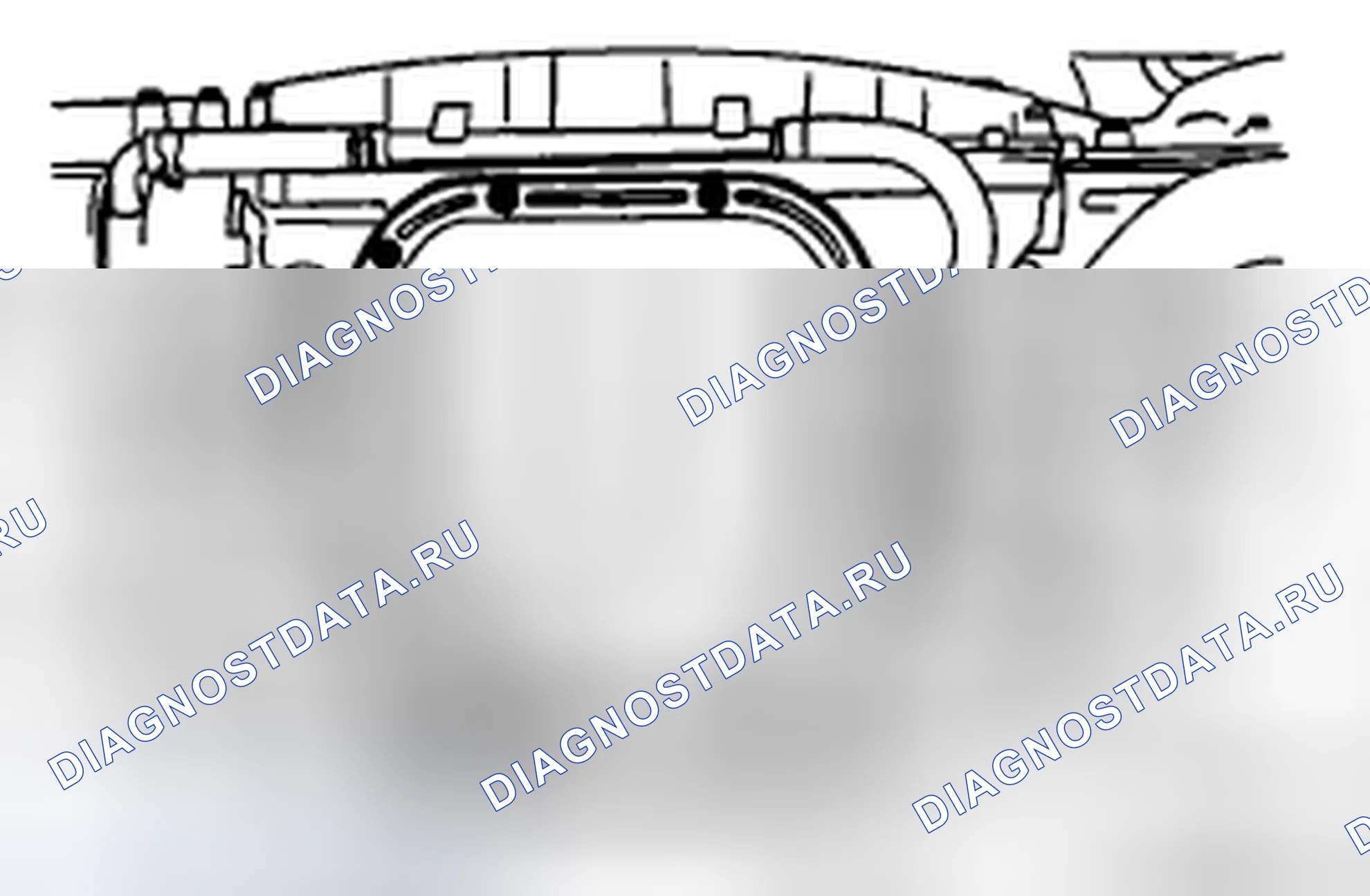 Рис. 14: ДЕМОНТАЖ. Subaru Tribeca WX рестайлинг