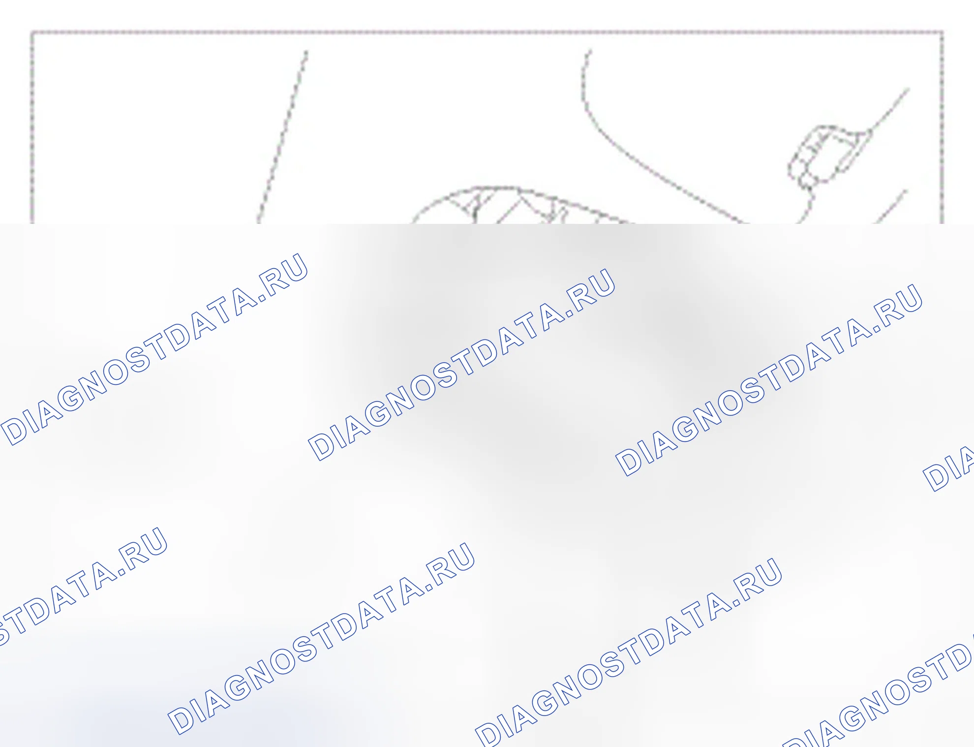 Рис. 3: Проверка люка и складной верха кузова. Hyundai Genesis I рестайлинг