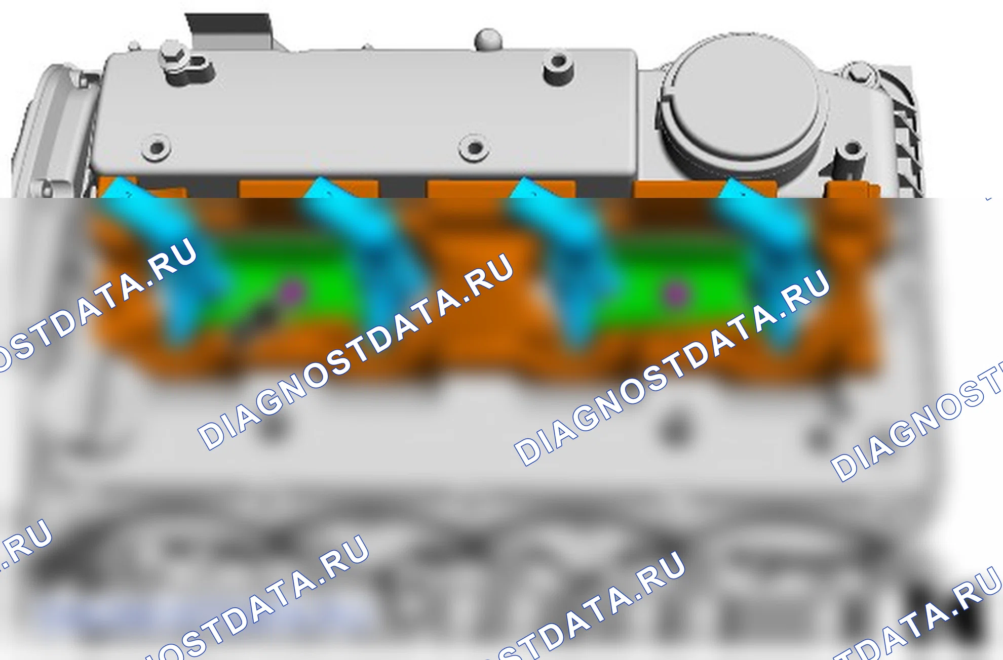 Как снять присоединяемые детали двигателя. Ford Transit VIII