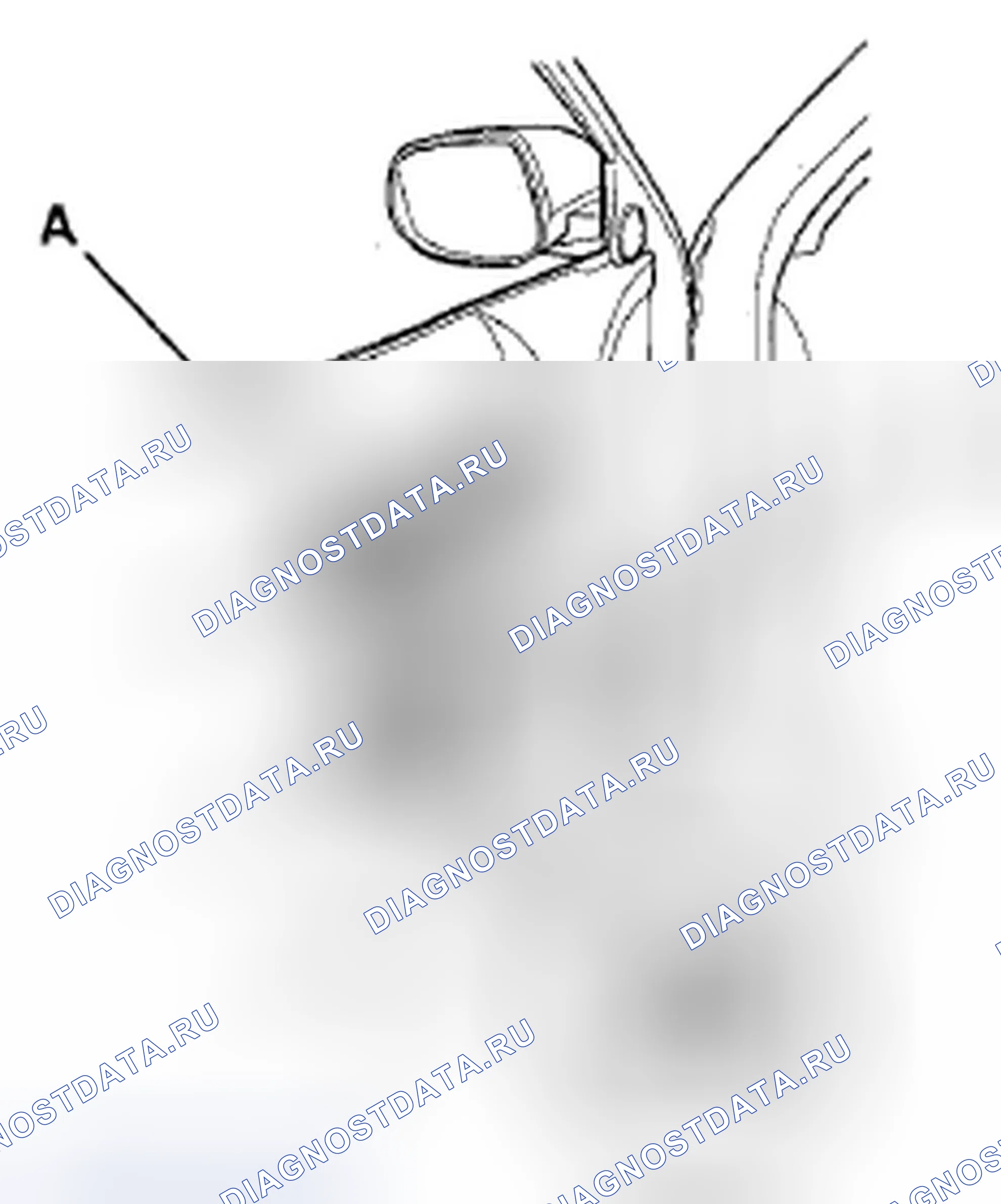 Рис. 96: Замена главного переключателя окна питания. Acura TSX II