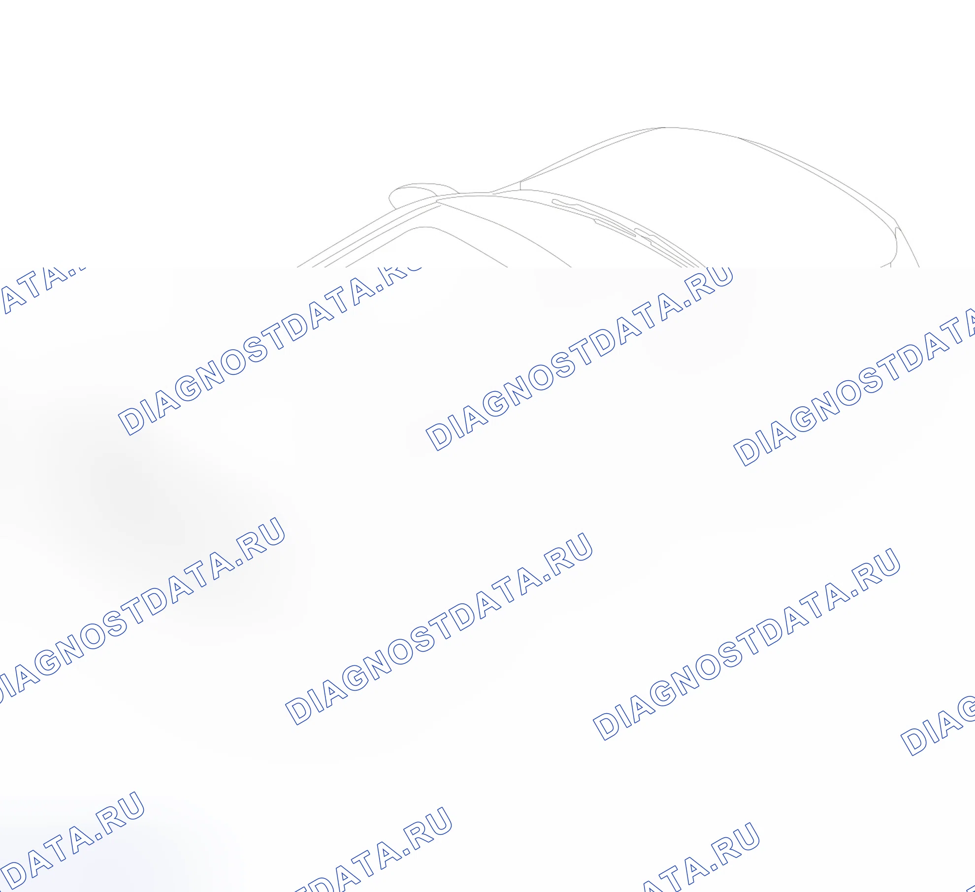 Схема расположения дефлектора — Wey Vv7-Gt-Limited. Wey VV7 GT Limited I