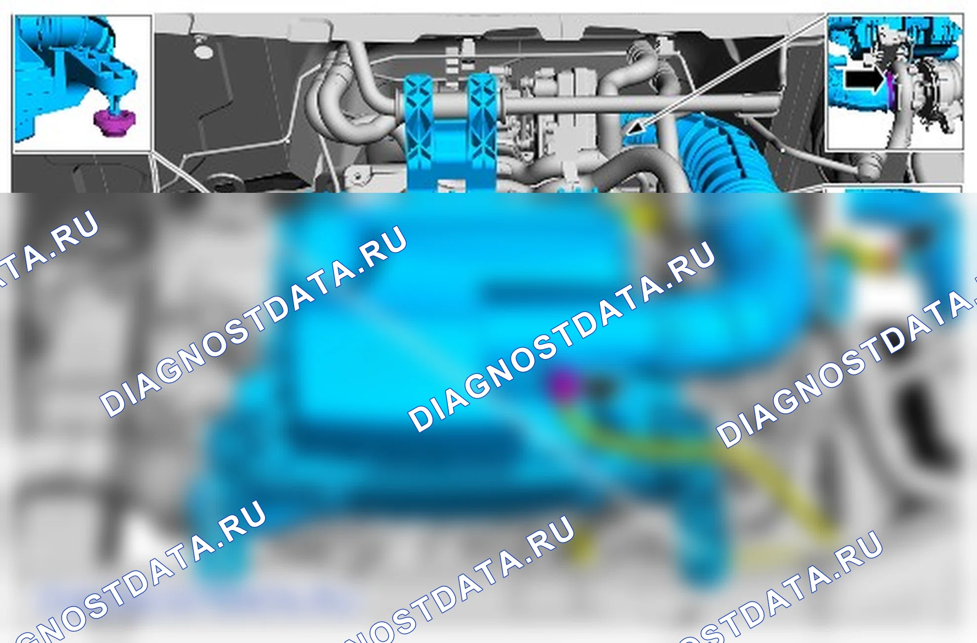 Как снять и установить воздушный фильтр. Ford Transit VII