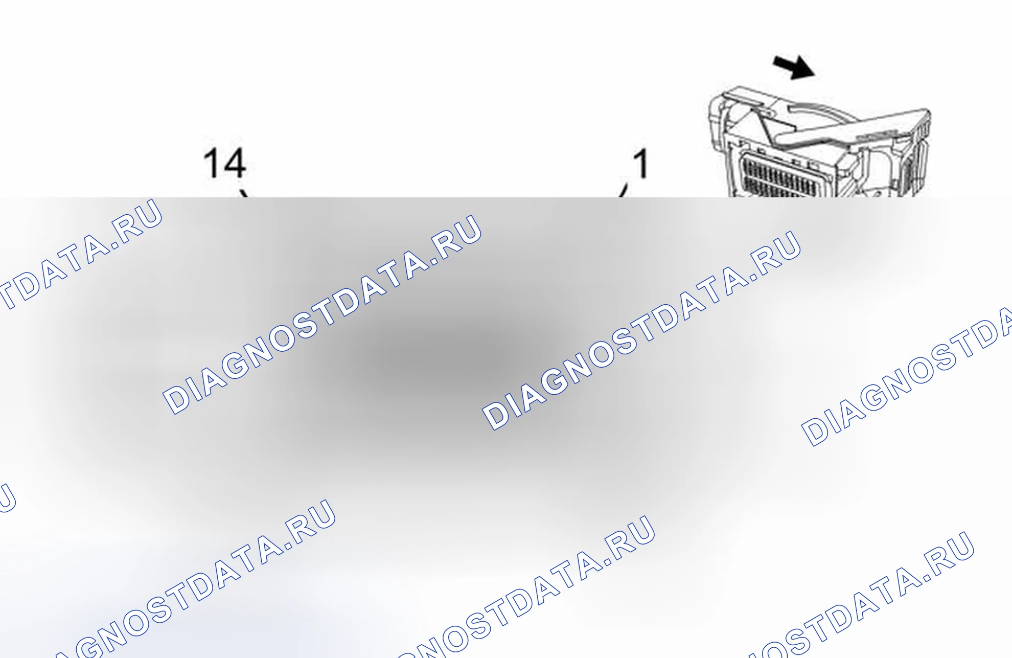 Рис. 251: K20 Модуль управления двигателем X1. Chevrolet Spark M300