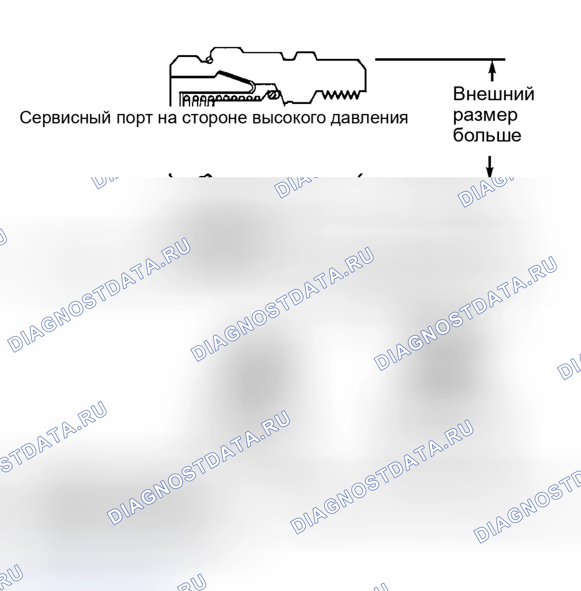 Рис. 16: Фитинги и уплотнительные кольца. Chrysler 300M I