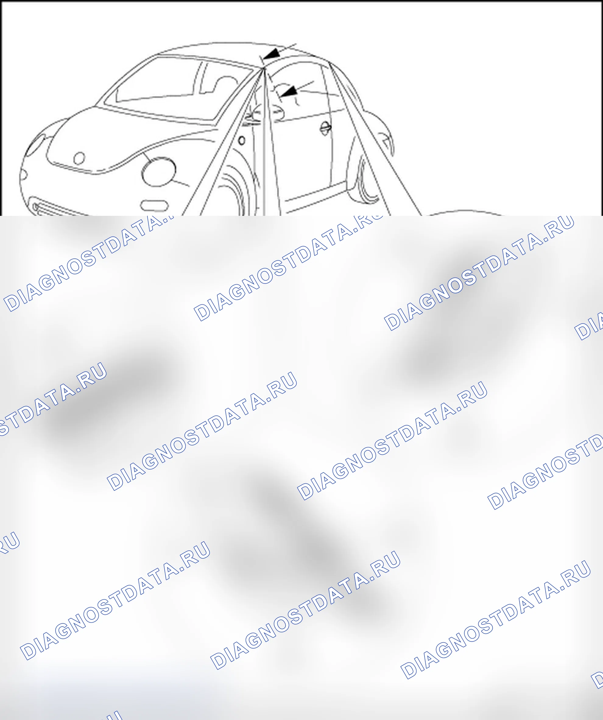 Рис. 24: ФОРМОВКА КРЫШИ. Volkswagen New Beetle A4