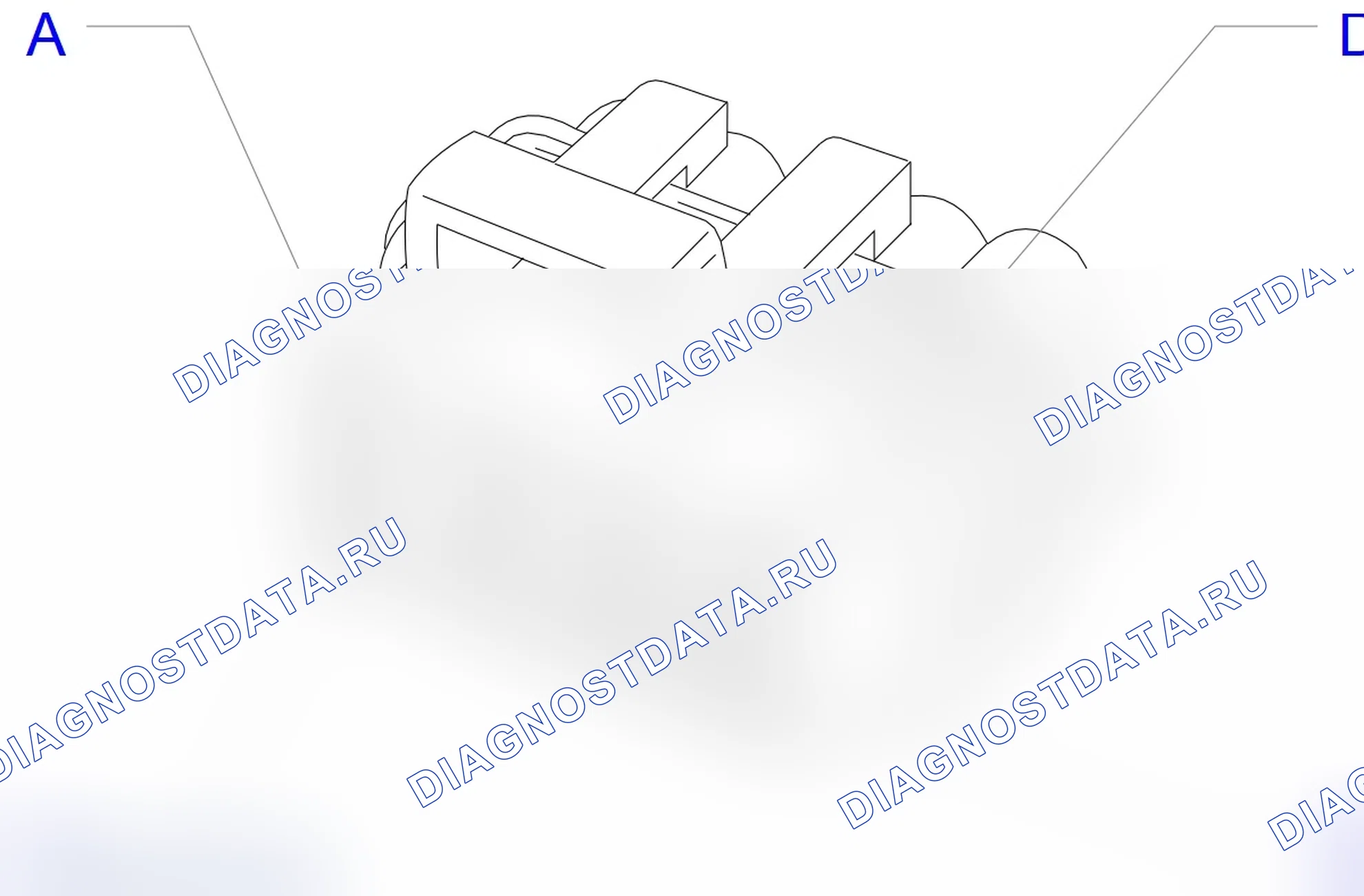 Распиновка разъёма X14.2. Opel Sintra I