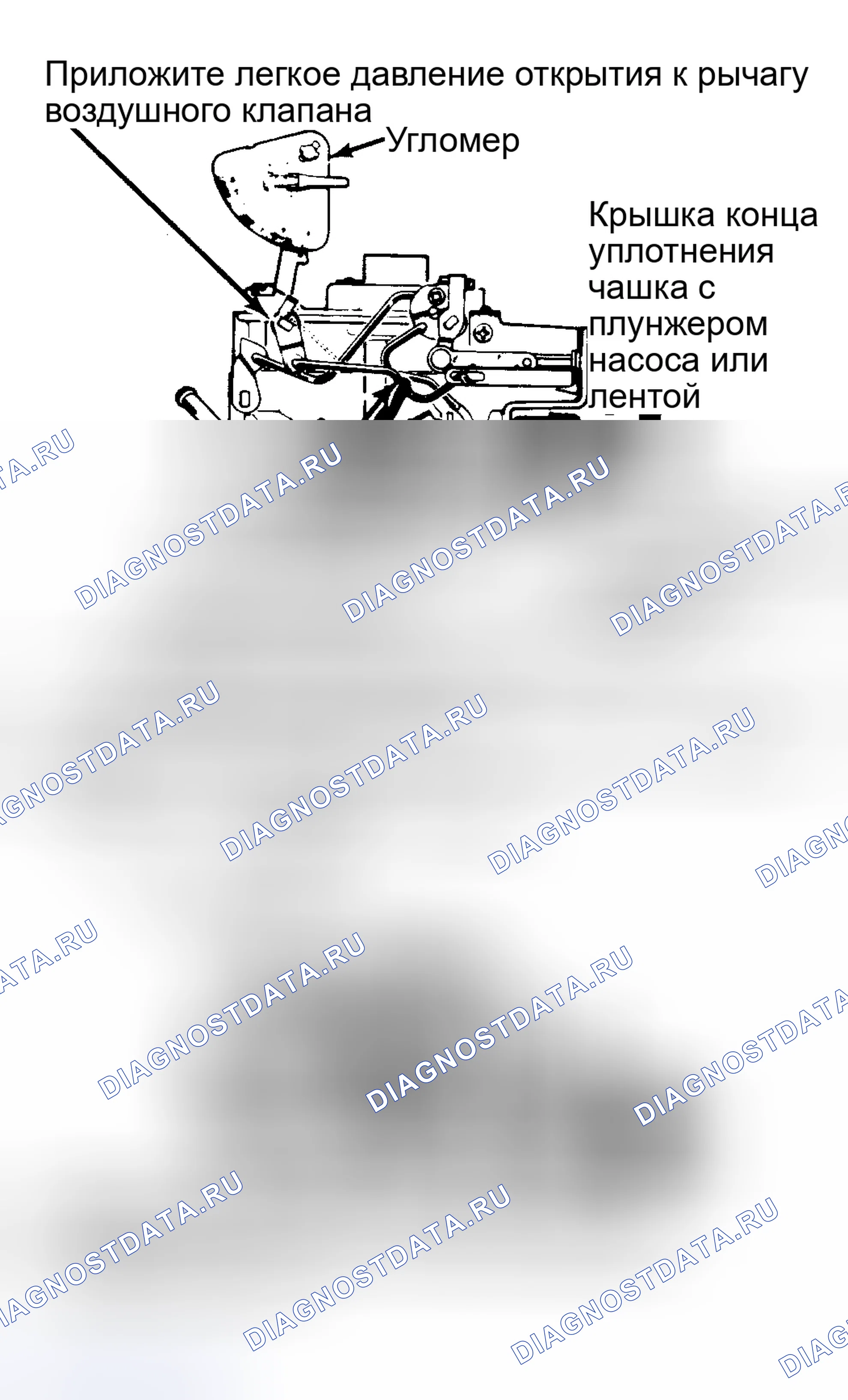 Рис. 12: ШТОК ВОЗДУШНОГО КЛАПАНА. Pontiac 6000 I
