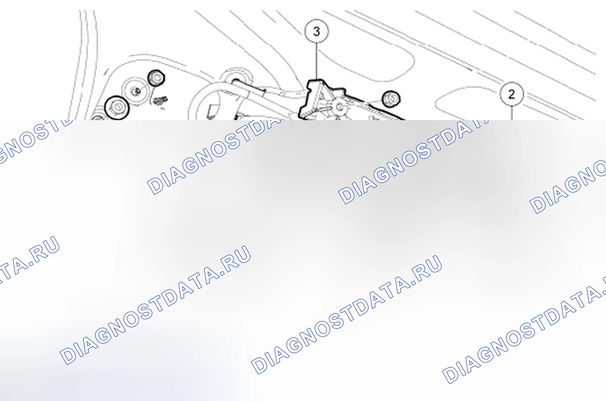 Рис. 131: Крышка багажного отделения. Hyundai Lafesta I