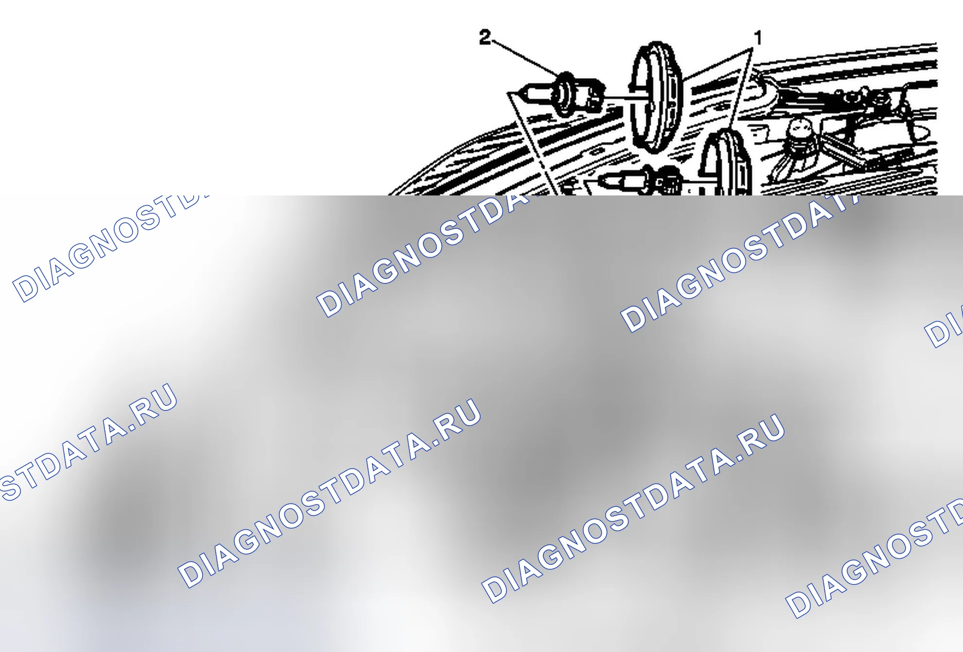 Рис. 42: Замена лампы фары (основание). Chevrolet Malibu VIII рестайлинг