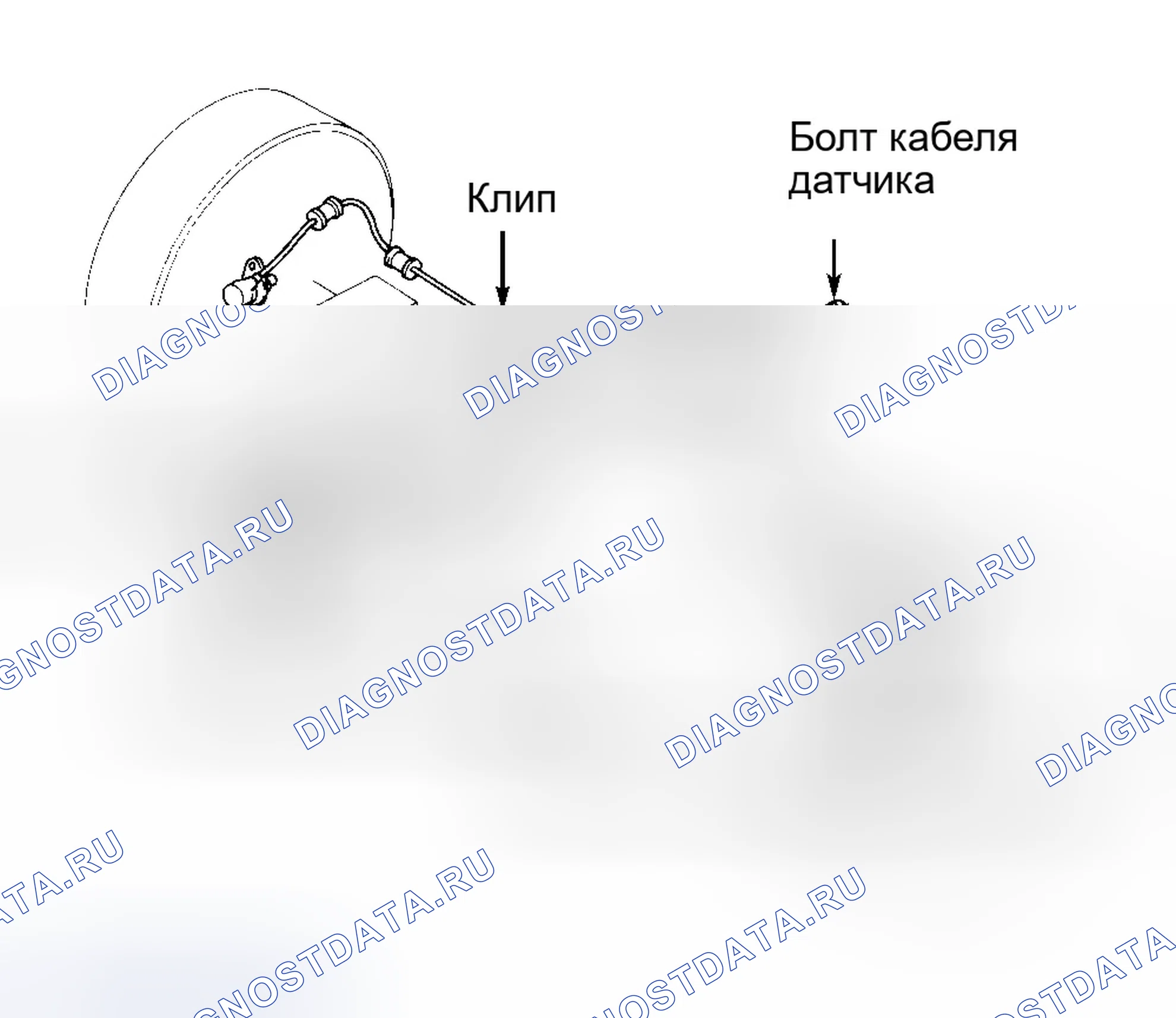 Рис. 4: Демонтаж и монтаж. Isuzu VehiCross I