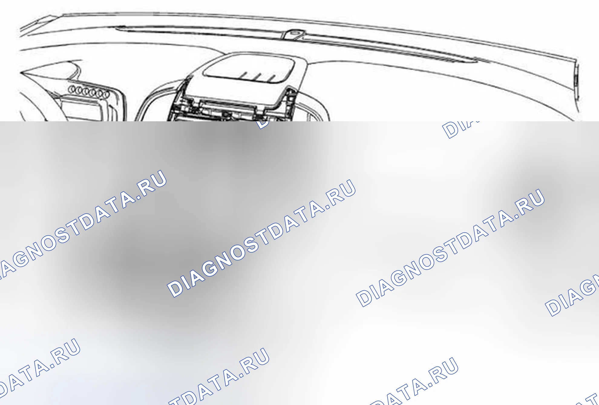 Рис. 15: Замена радио (без US8). Chevrolet Sonic I