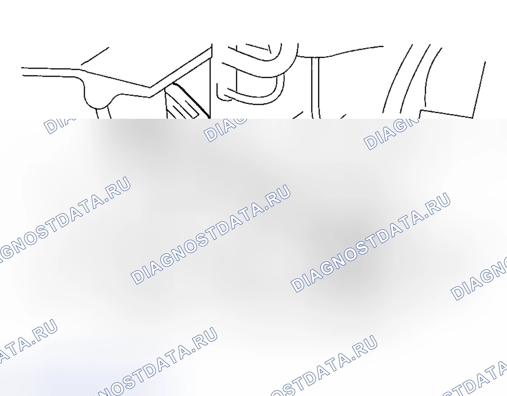 Рис. 550: ОГРАНИЧИТЕЛЬ ТАНГАЖА. Subaru Impreza GD/GC/GG рестайлинг