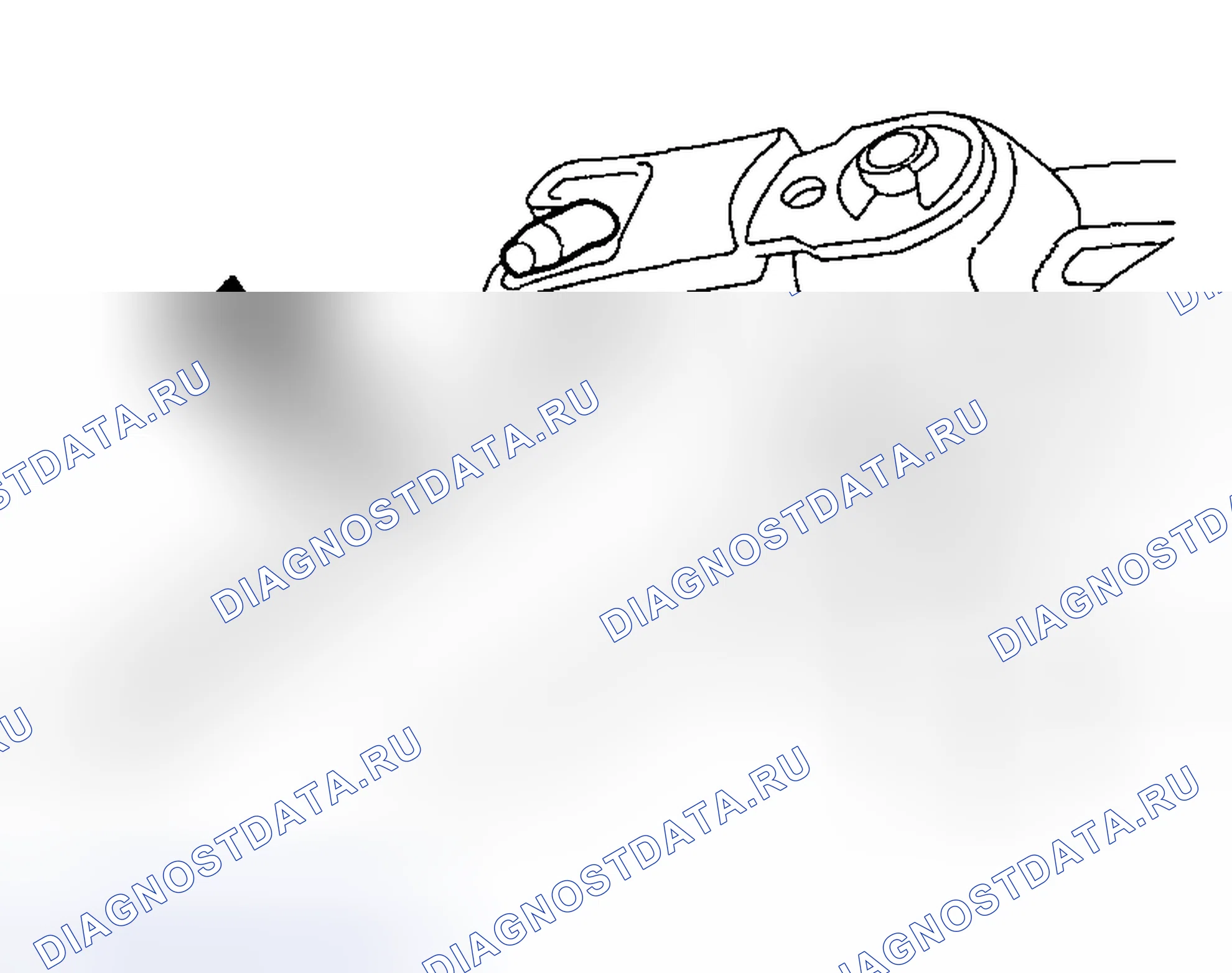 Рис. 283: Пункт 4: Замечание по снятию цилиндра дверного замка. Hyundai Nexo I