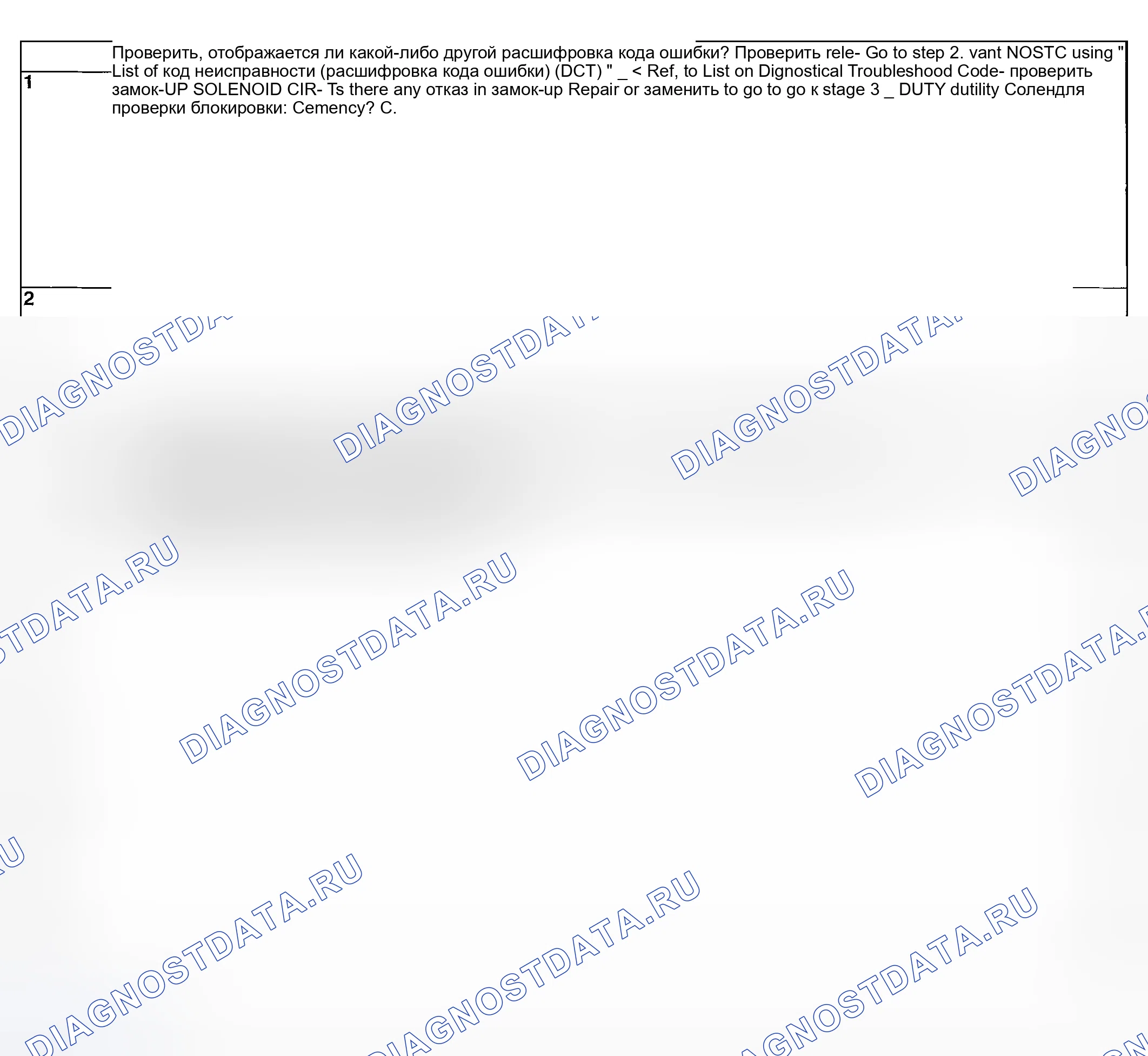 Рис. 1028: ДИАГНОСТИЧЕСКАЯ ПРОЦЕДУРА. Subaru Legacy BL/BP