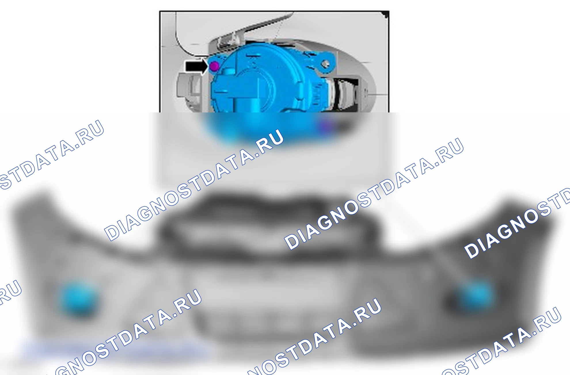 Разборка и сборка кожуха переднего бампера. Ford Focus Electric I