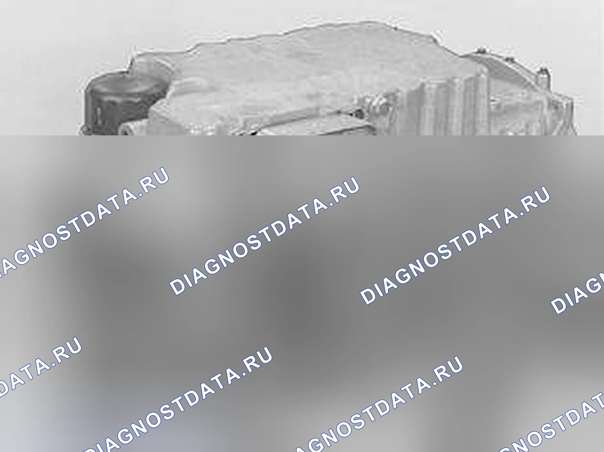 Рис. 392: Установка маслоохладителя. Volvo S80 I рестайлинг