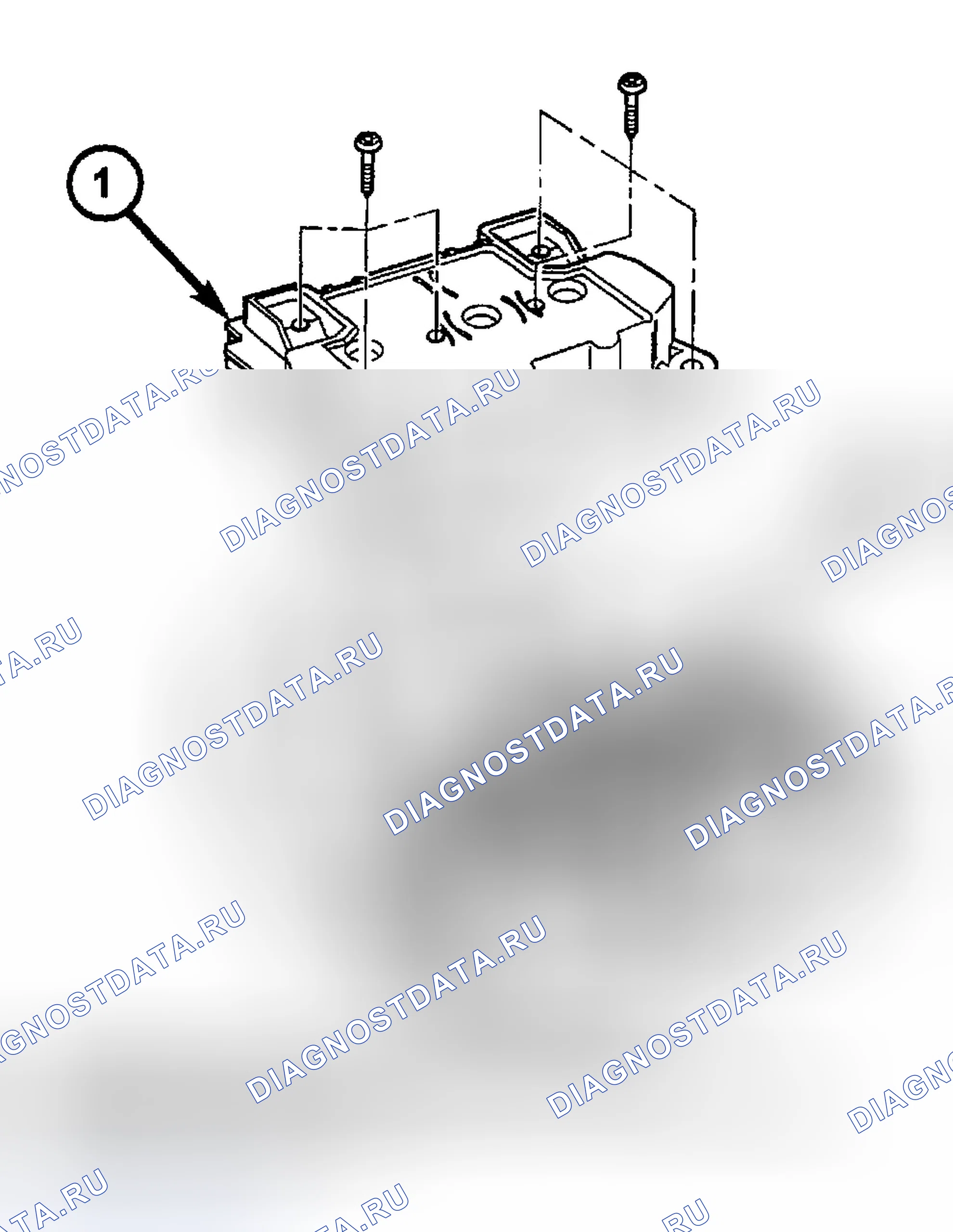 Рис. 46: ДЕМОНТАЖ. Dodge Pickup R1500 