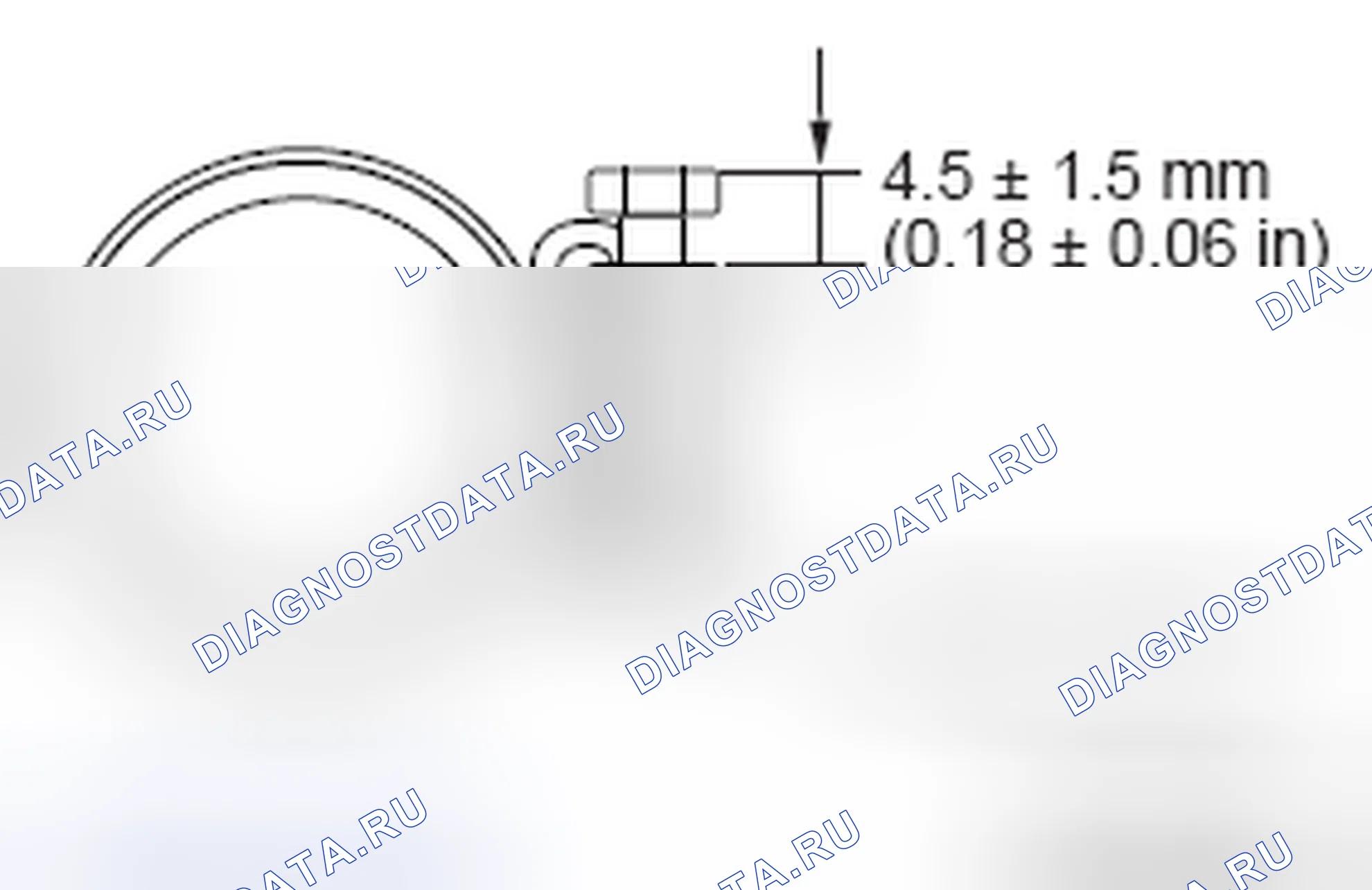 Рис. 14: > > A < < УСТАНОВКА ХОМУТА ДЛЯ ШЛАНГА. Mercedes-Benz CLA-класс C117/X117 рестайлинг