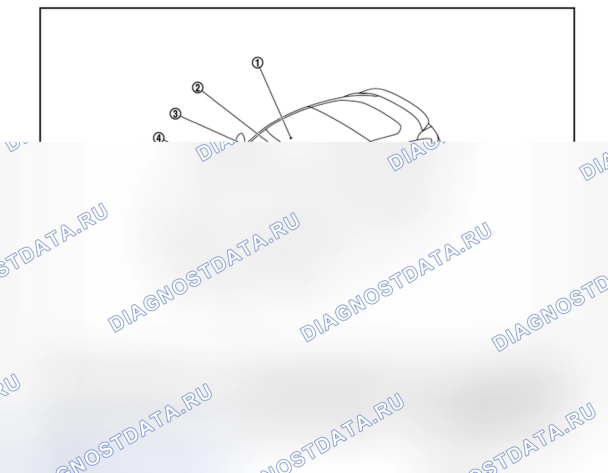 Рис. 8: Расположение компонентов. Nissan 370Z I рестайлинг