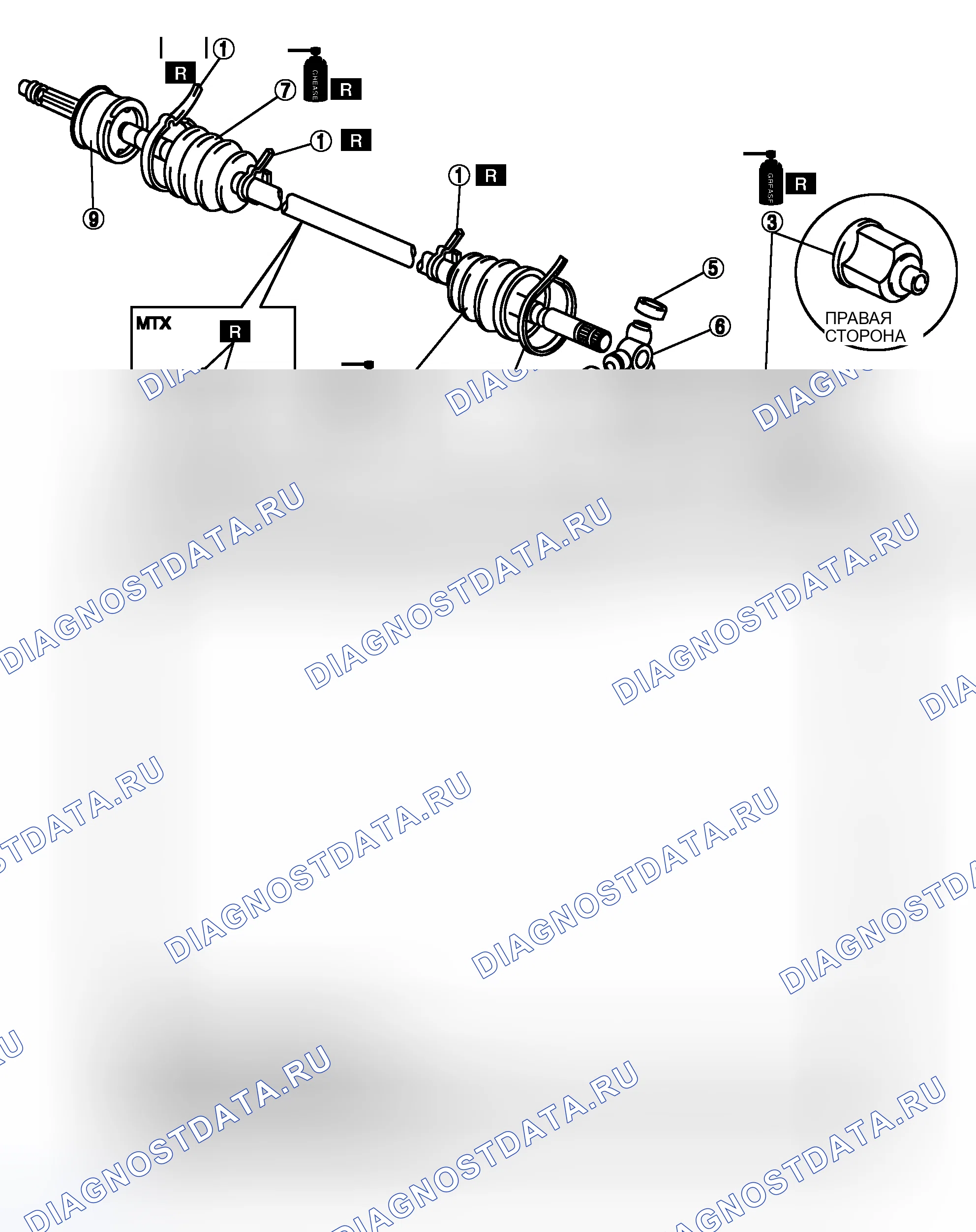 Рис. 12: Разборка. Honda CR-V III рестайлинг