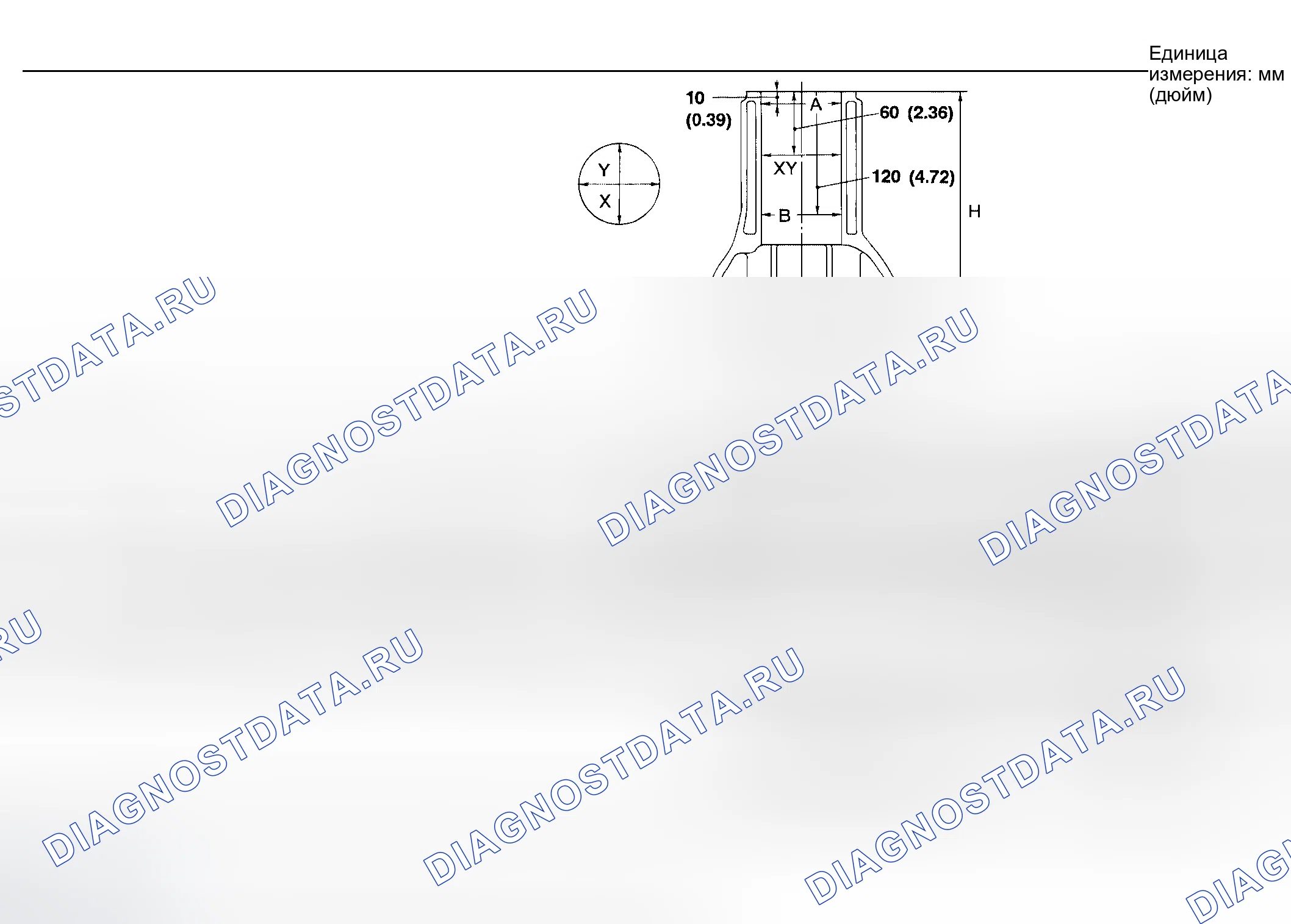 Рис. 12: Блок цилиндров. Honda Odyssey (North America) I