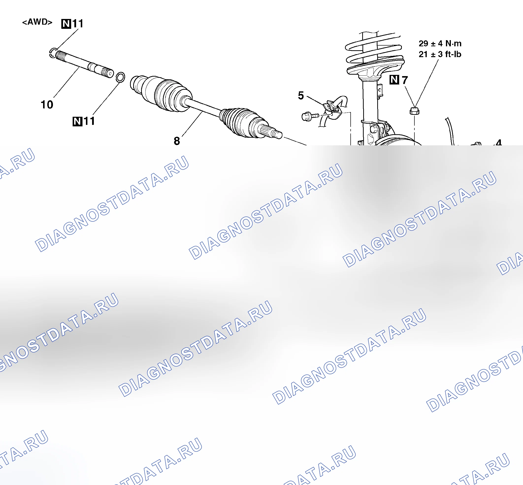 Рис. 5. Mitsubishi Endeavor I