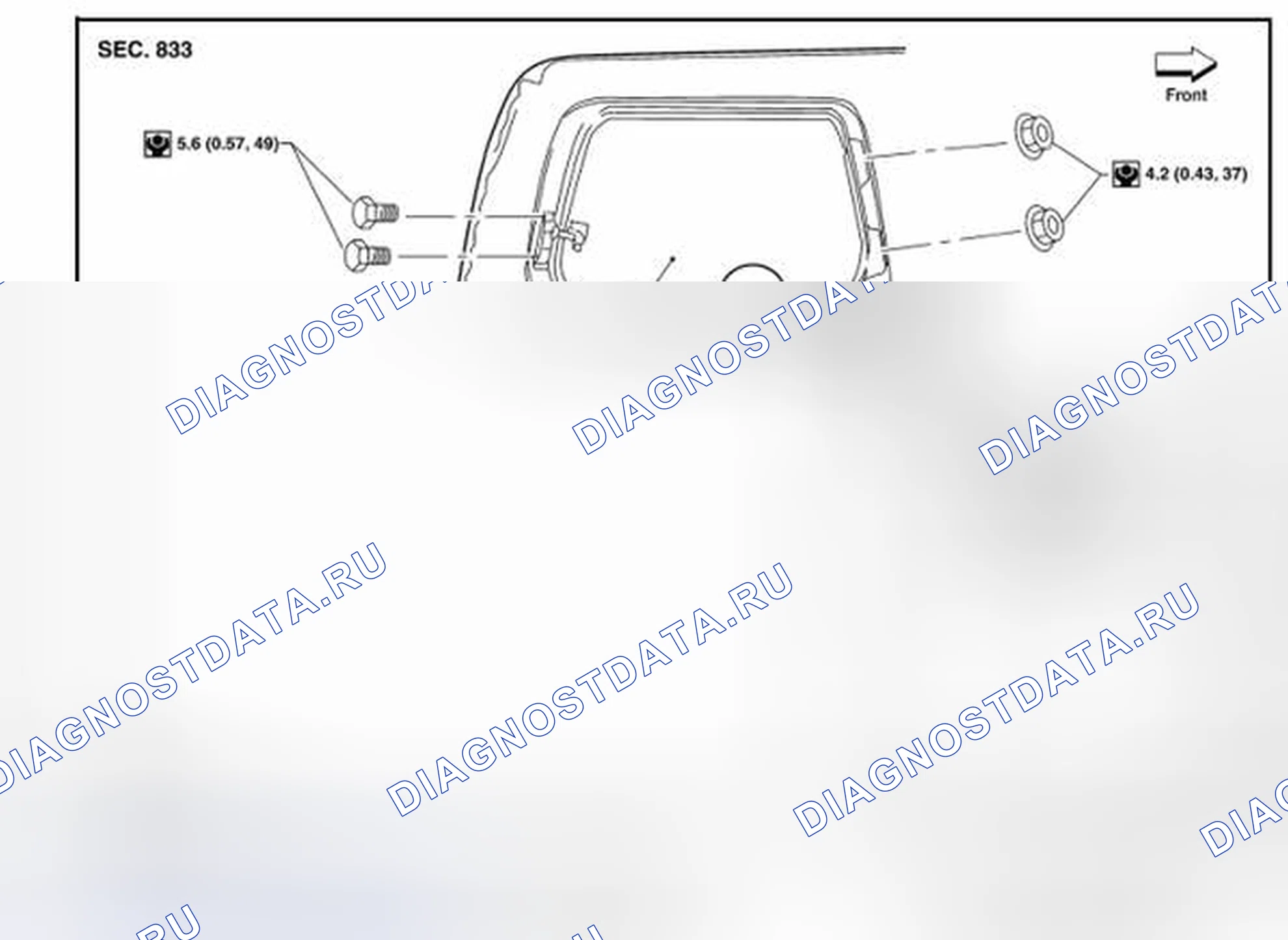 Рис. 97: Демонтаж и монтаж (без задних стеклоподъемников). Honda N-VAN I