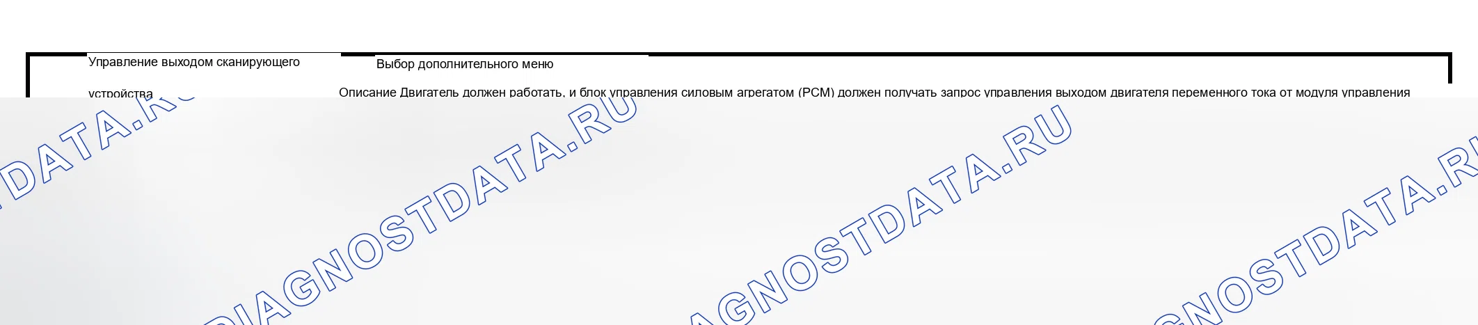 Рис. 255: Элементы управления выходом сканирующего инструмента блок управления силовым агрегатом (PCM) (блок управления силовым агрегатом). Chevrolet TrailBlazer I