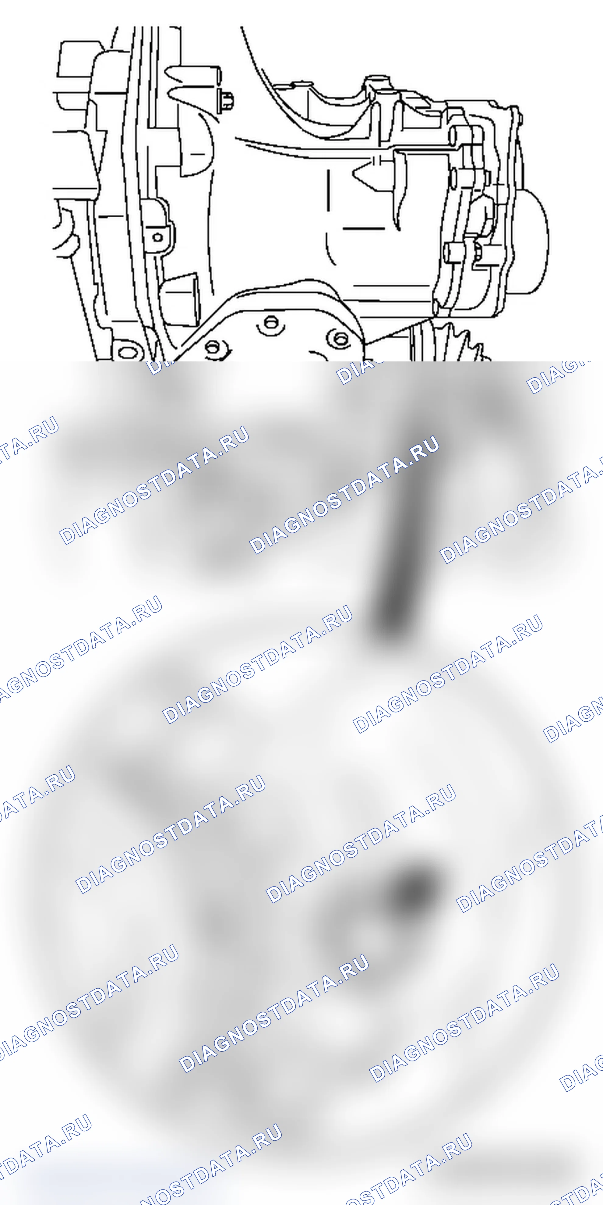 Проверка и корректировка уровня трансмиссионного масла (F13+/F17+). Opel Corsa D