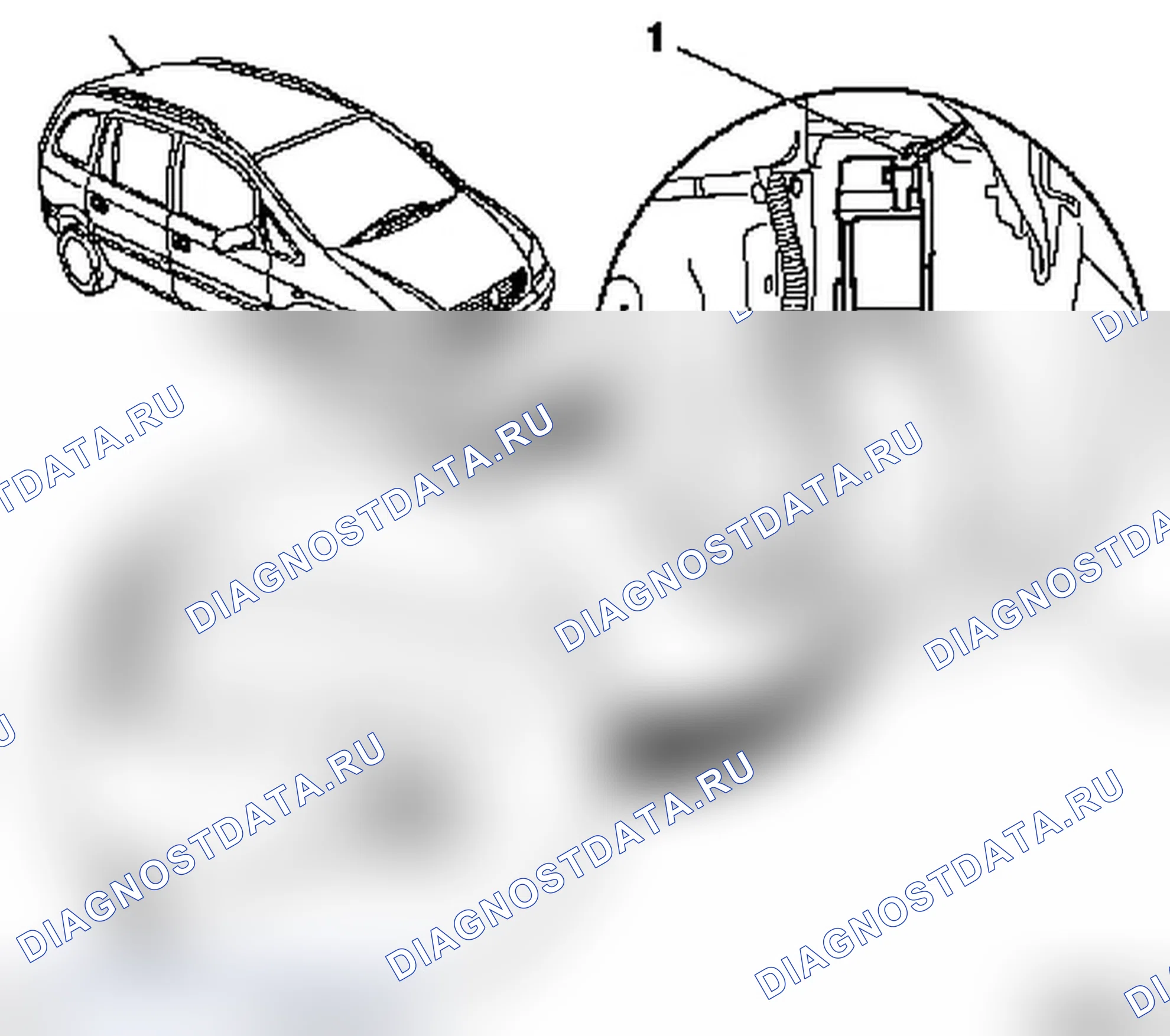 Снять и установить вакуумный резервуар. Opel Zafira A рестайлинг